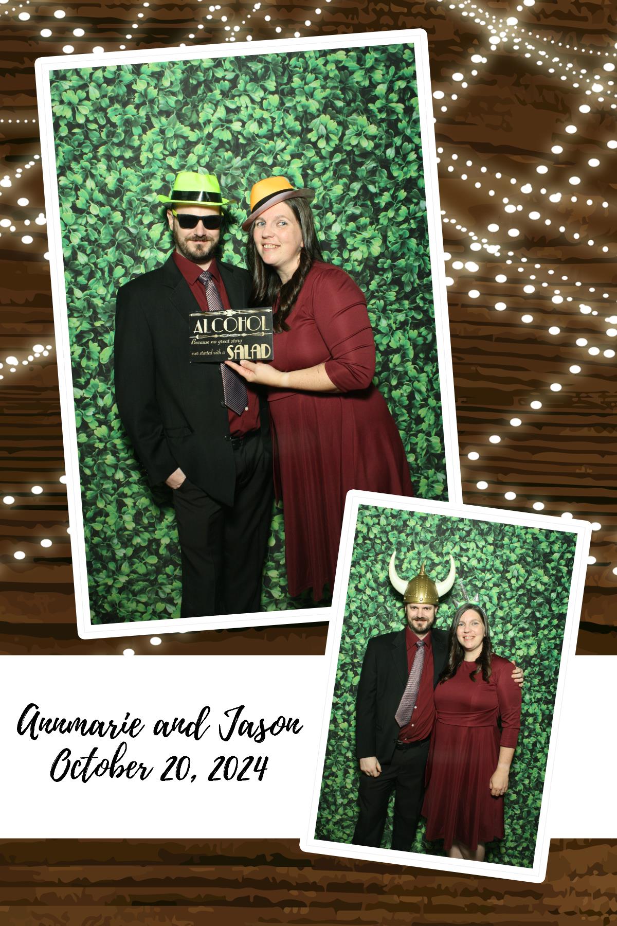 Annmarie & Jason | View more photos from the event at gallery.photoboothcincy.com/u/PhotoBoothCincy/Annmarie-Jason
