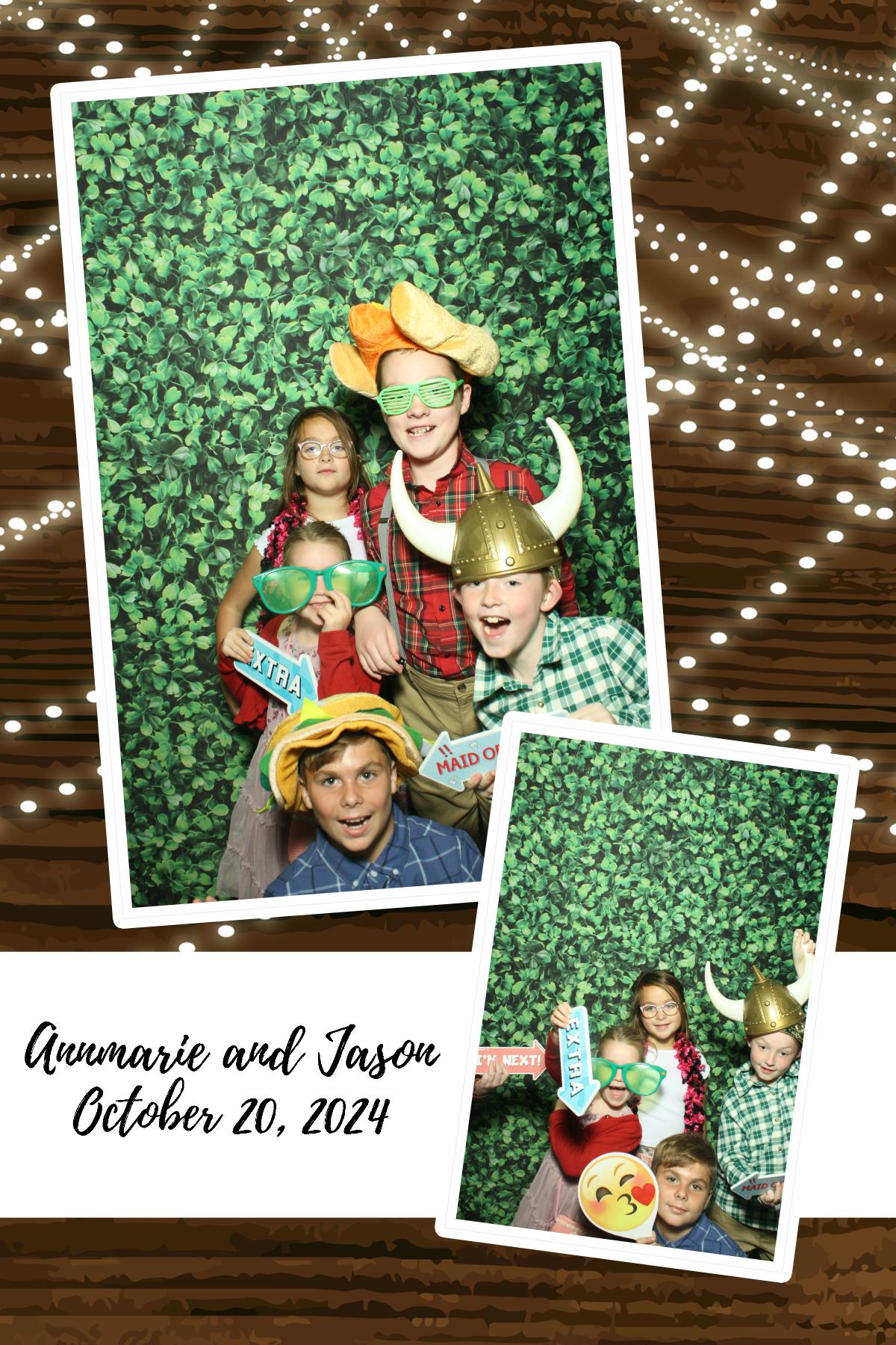Annmarie & Jason | View more photos from the event at gallery.photoboothcincy.com/u/PhotoBoothCincy/Annmarie-Jason