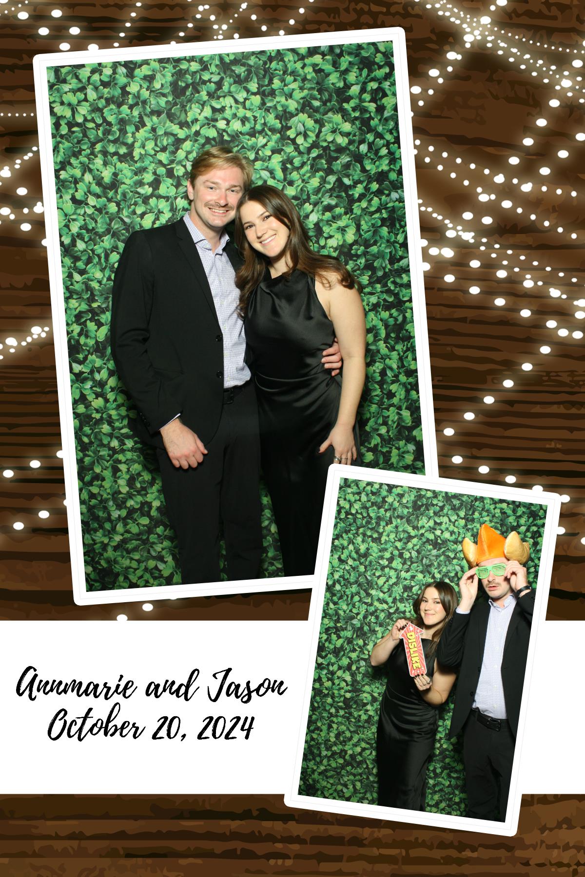 Annmarie & Jason | View more photos from the event at gallery.photoboothcincy.com/u/PhotoBoothCincy/Annmarie-Jason