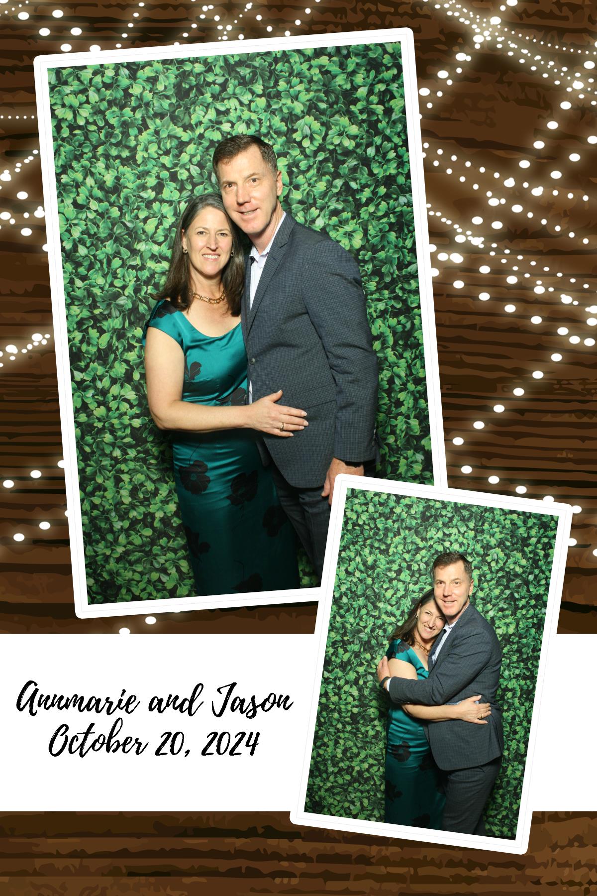 Annmarie & Jason | View more photos from the event at gallery.photoboothcincy.com/u/PhotoBoothCincy/Annmarie-Jason
