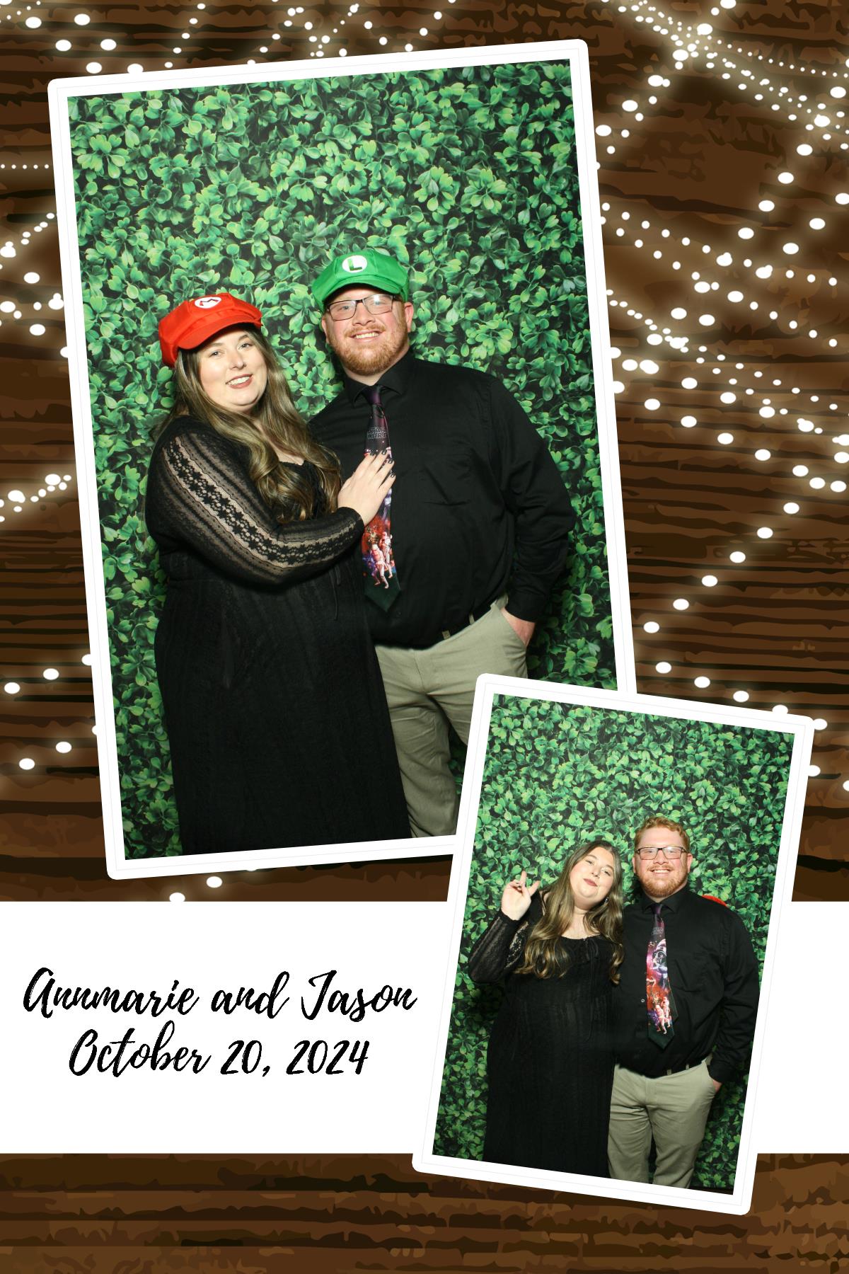 Annmarie & Jason | View more photos from the event at gallery.photoboothcincy.com/u/PhotoBoothCincy/Annmarie-Jason