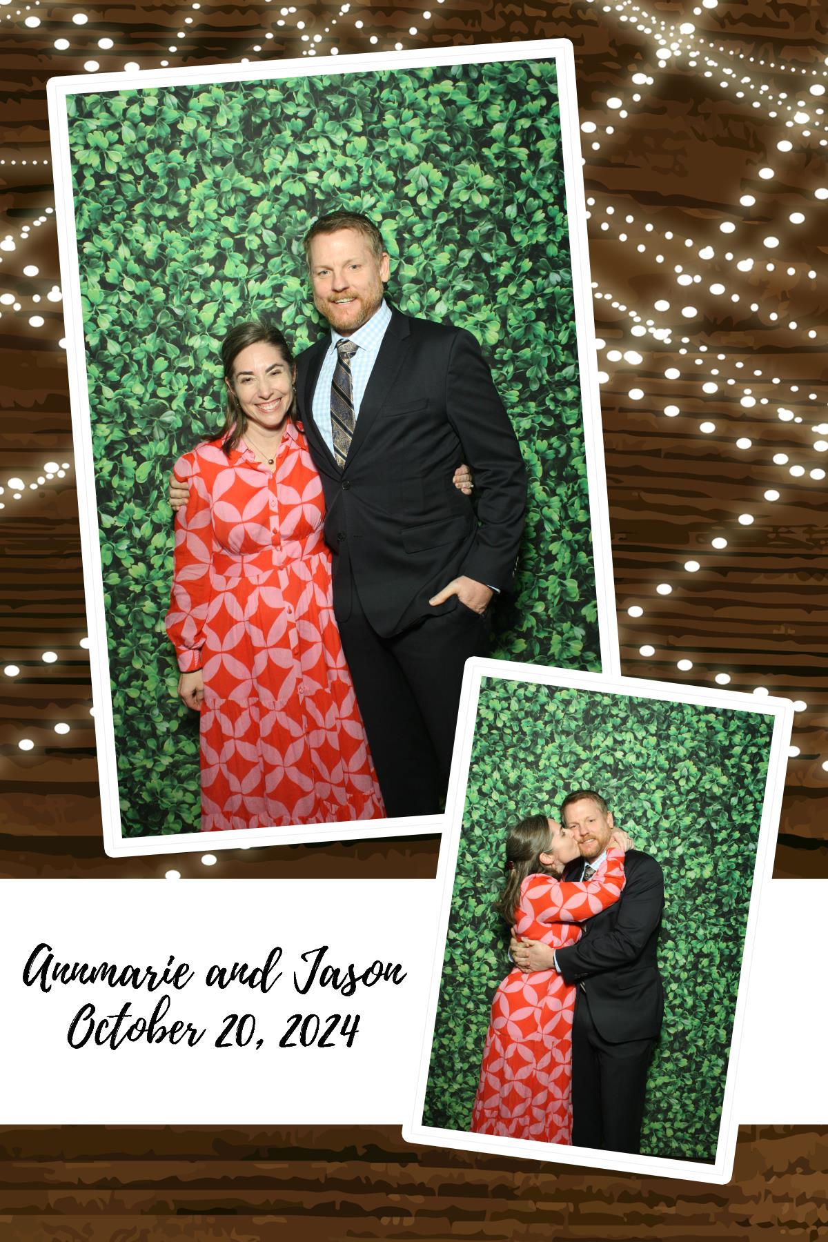 Annmarie & Jason | View more photos from the event at gallery.photoboothcincy.com/u/PhotoBoothCincy/Annmarie-Jason