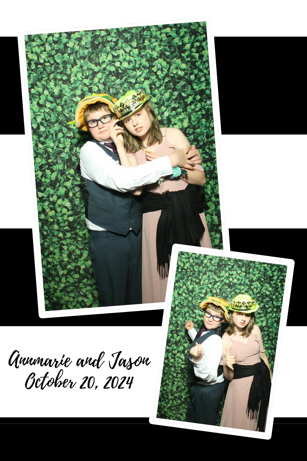 Annmarie & Jason | View more photos from the event at gallery.photoboothcincy.com/u/PhotoBoothCincy/Annmarie-Jason
