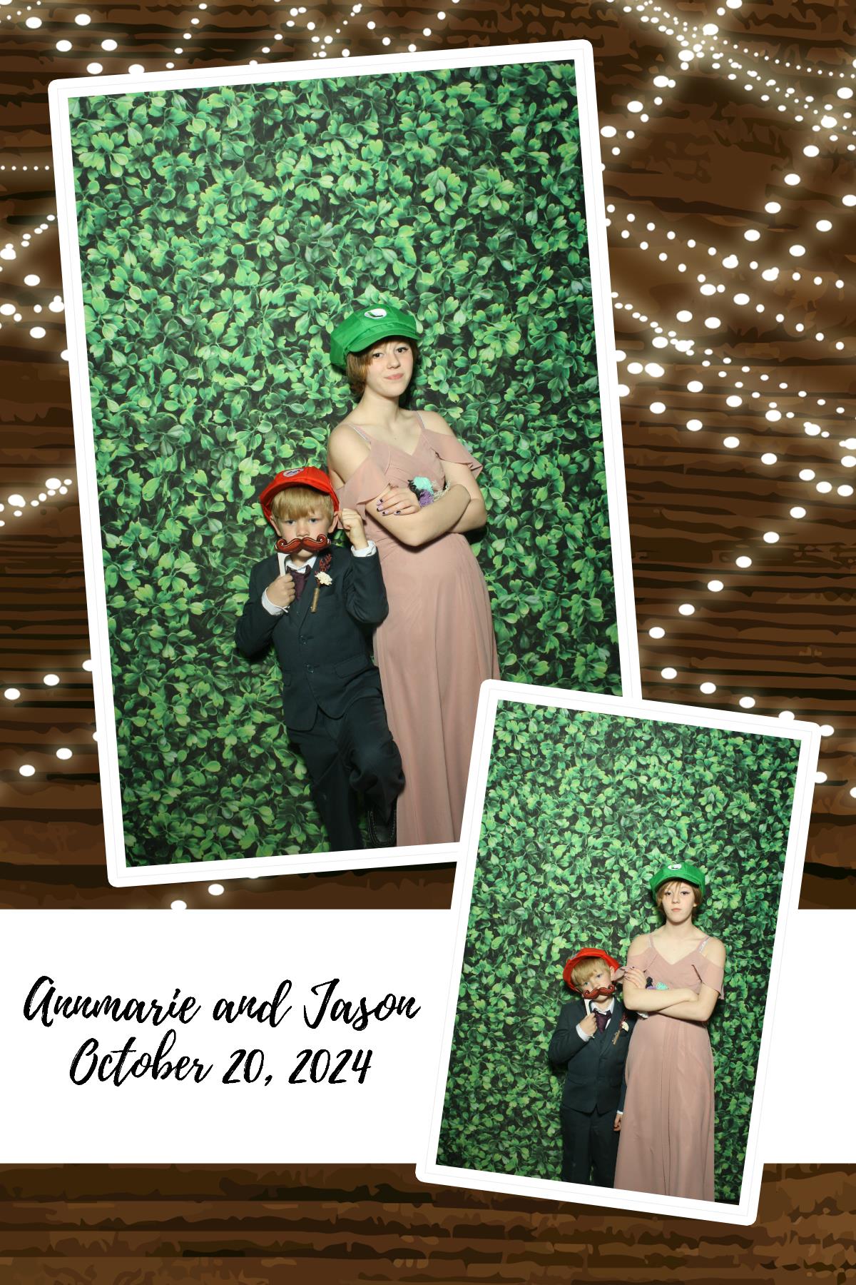 Annmarie & Jason | View more photos from the event at gallery.photoboothcincy.com/u/PhotoBoothCincy/Annmarie-Jason
