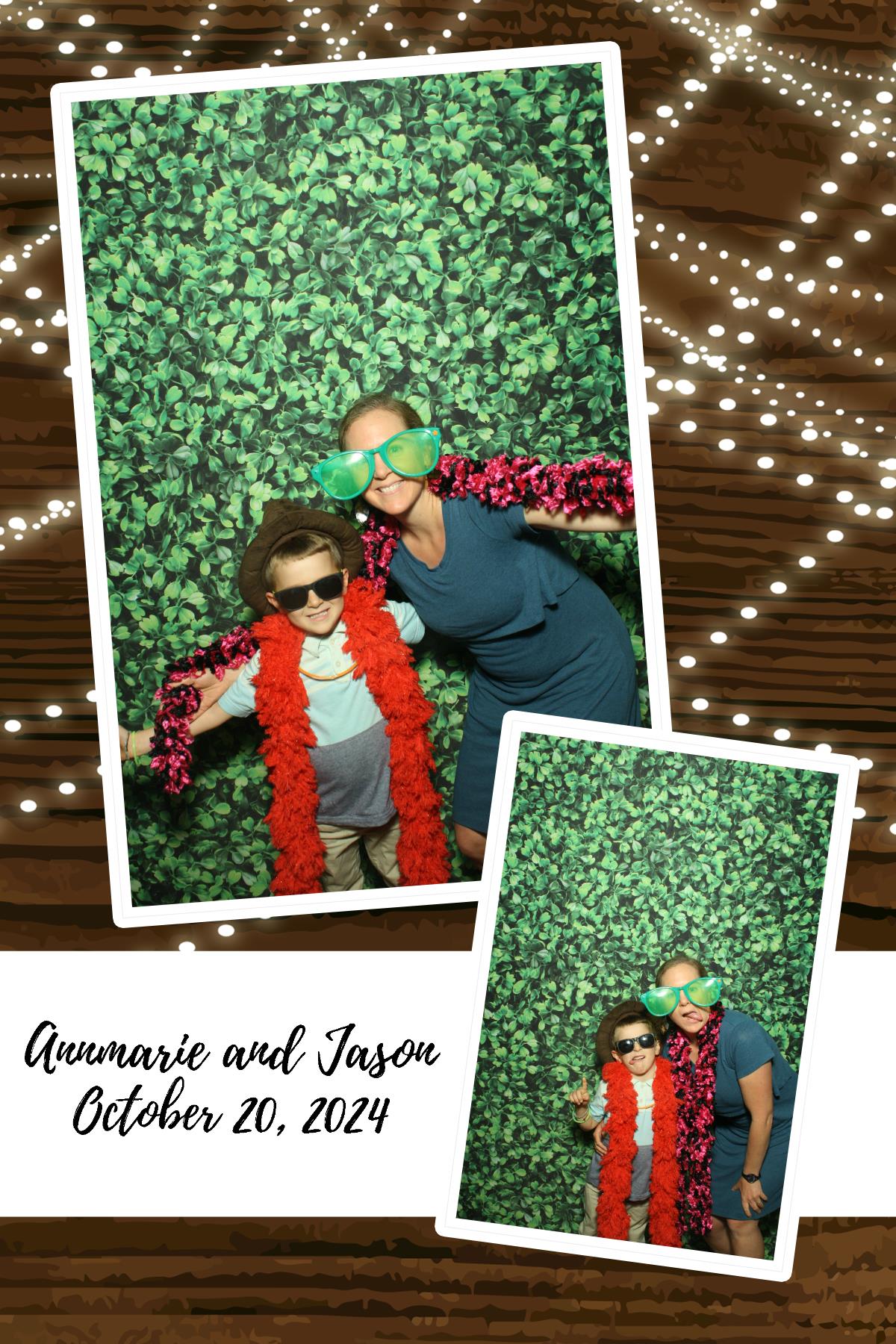 Annmarie & Jason | View more photos from the event at gallery.photoboothcincy.com/u/PhotoBoothCincy/Annmarie-Jason