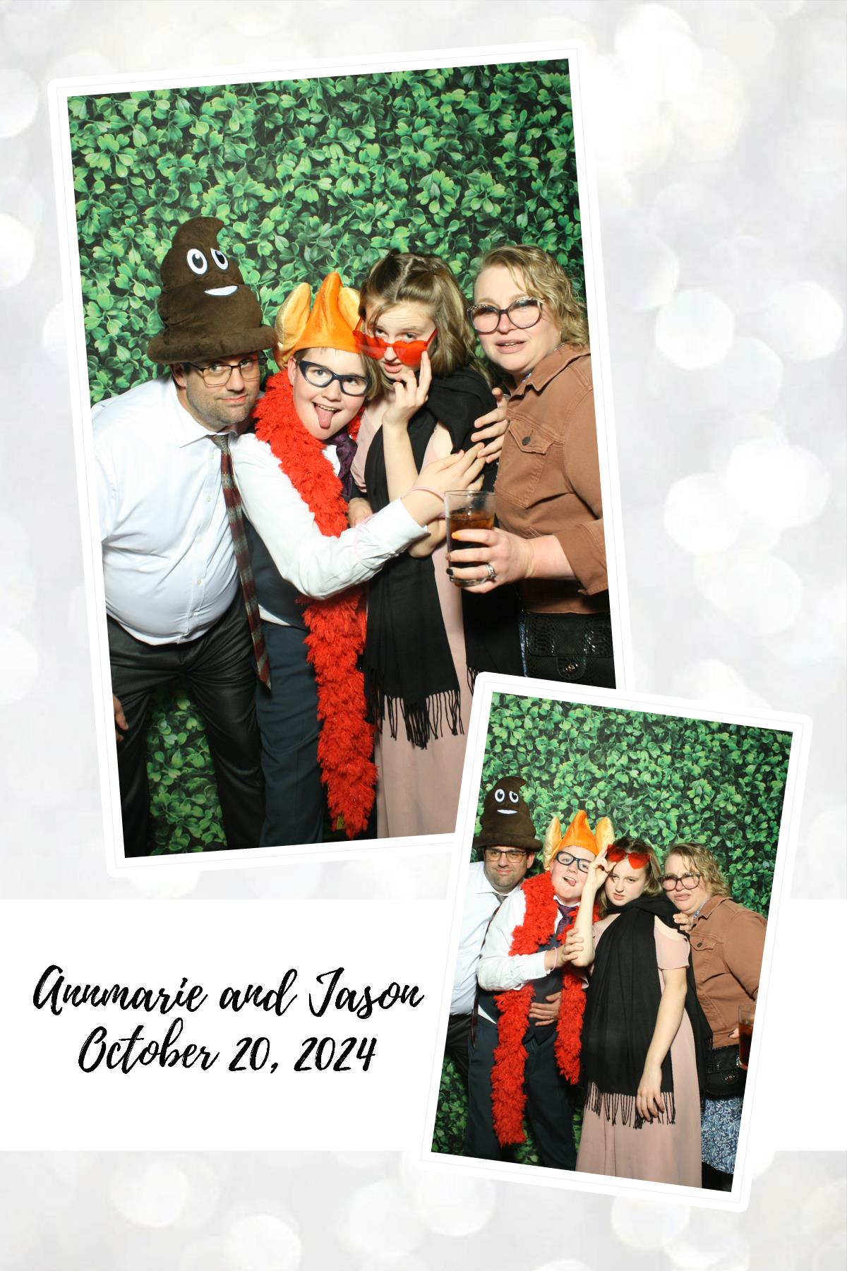 Annmarie & Jason | View more photos from the event at gallery.photoboothcincy.com/u/PhotoBoothCincy/Annmarie-Jason