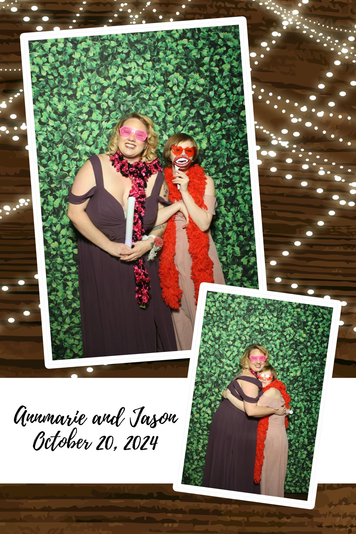 Annmarie & Jason | View more photos from the event at gallery.photoboothcincy.com/u/PhotoBoothCincy/Annmarie-Jason