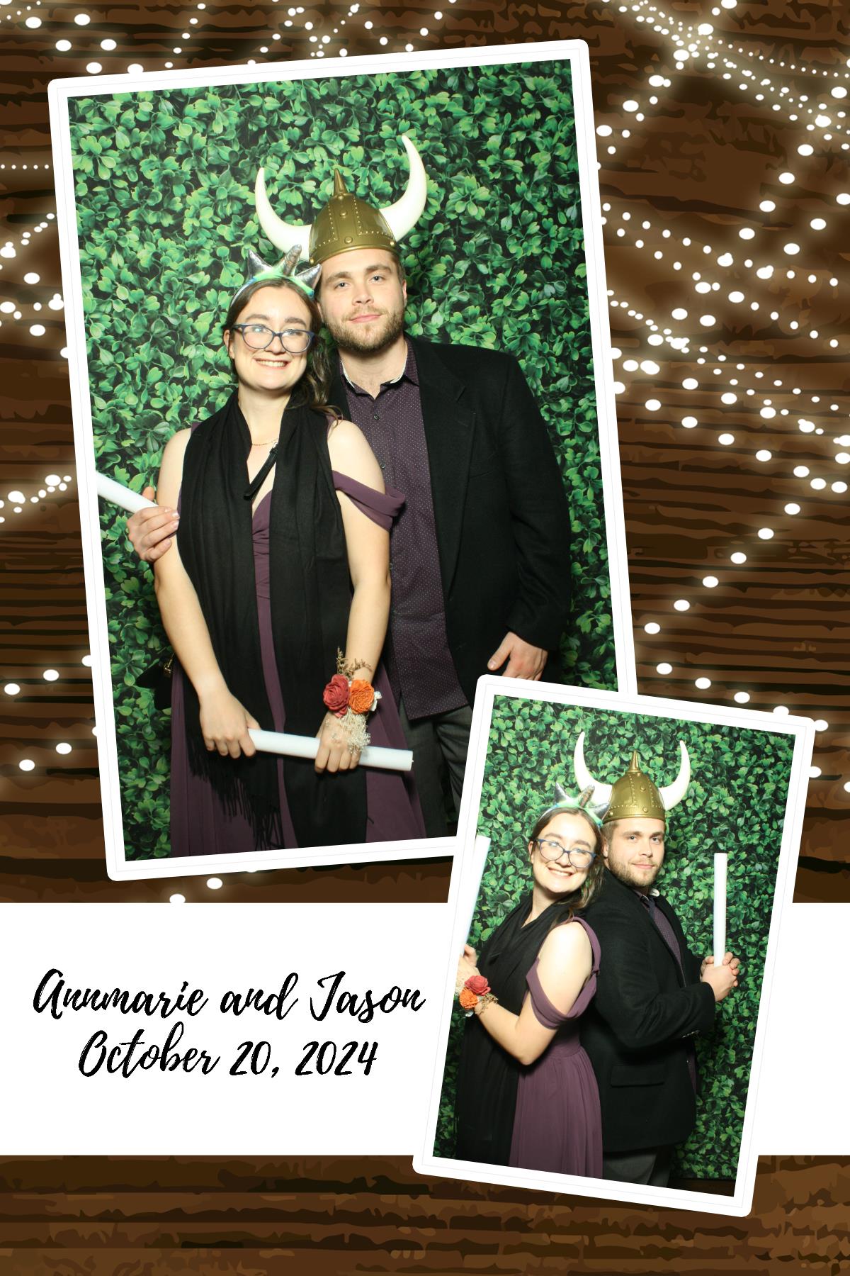 Annmarie & Jason | View more photos from the event at gallery.photoboothcincy.com/u/PhotoBoothCincy/Annmarie-Jason