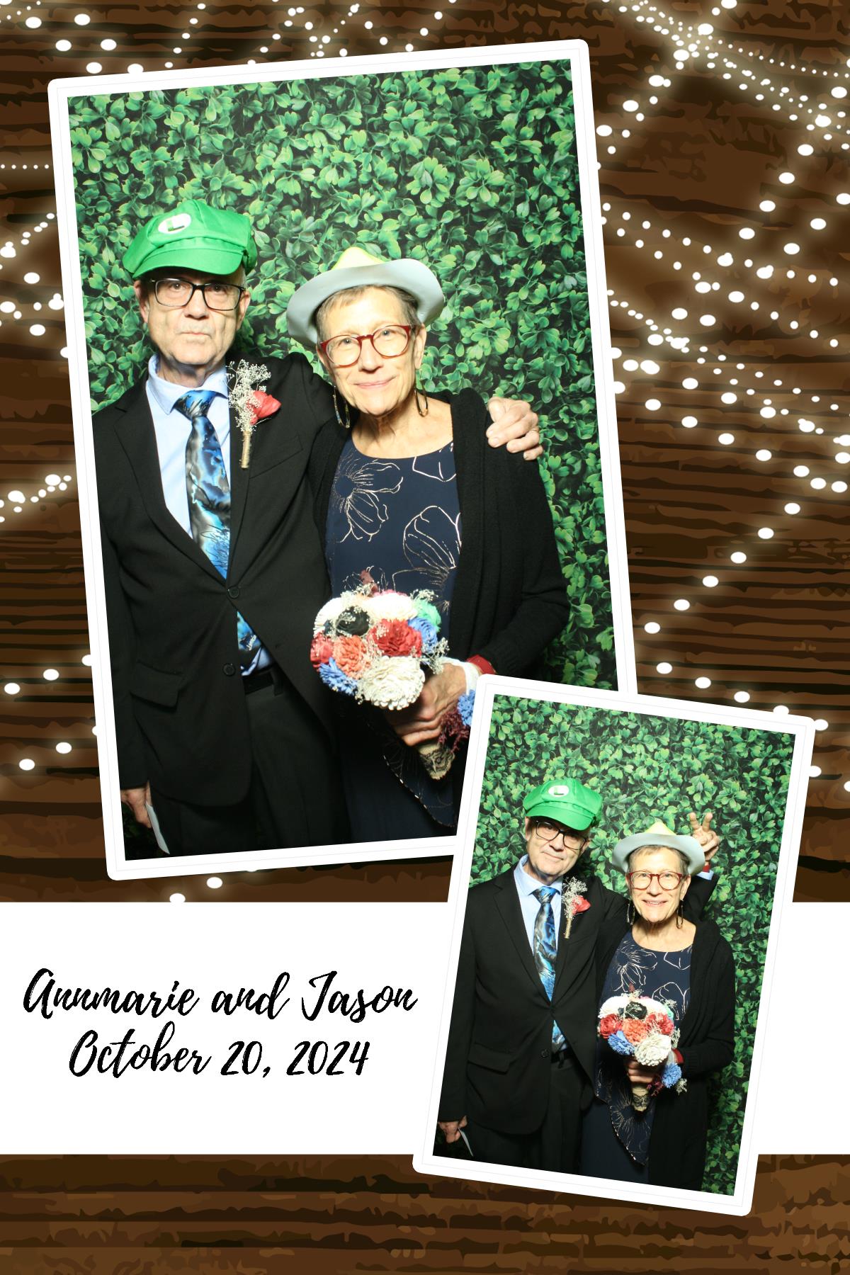 Annmarie & Jason | View more photos from the event at gallery.photoboothcincy.com/u/PhotoBoothCincy/Annmarie-Jason