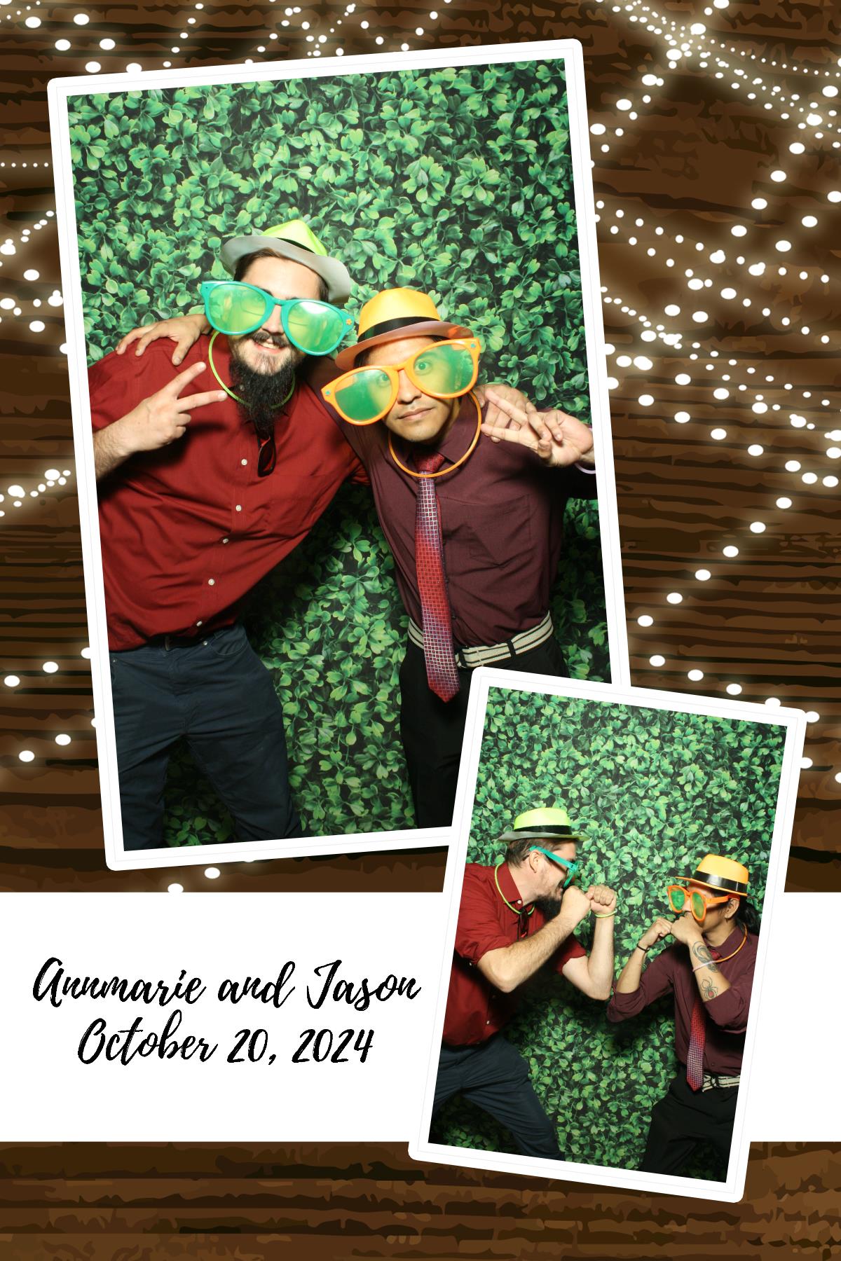Annmarie & Jason | View more photos from the event at gallery.photoboothcincy.com/u/PhotoBoothCincy/Annmarie-Jason