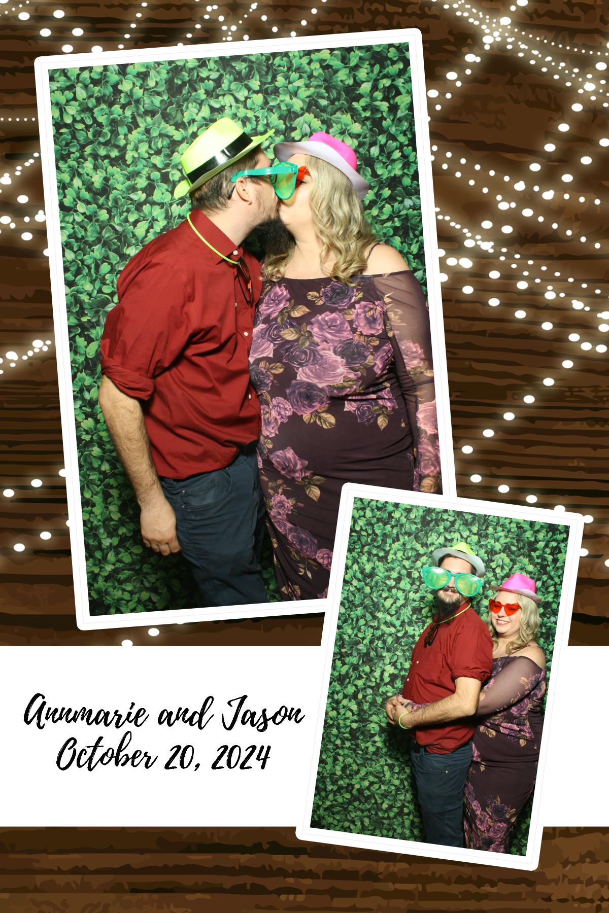 Annmarie & Jason | View more photos from the event at gallery.photoboothcincy.com/u/PhotoBoothCincy/Annmarie-Jason