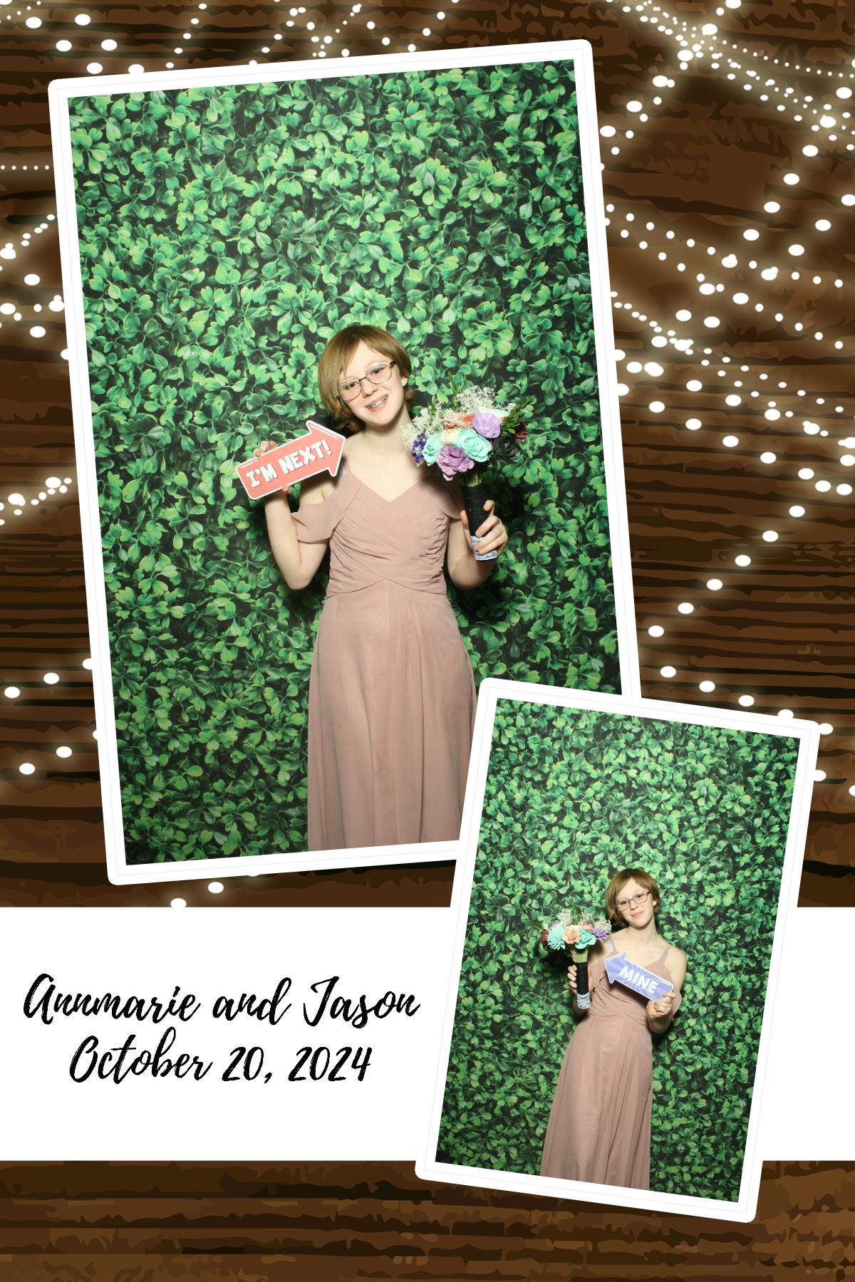Annmarie & Jason | View more photos from the event at gallery.photoboothcincy.com/u/PhotoBoothCincy/Annmarie-Jason
