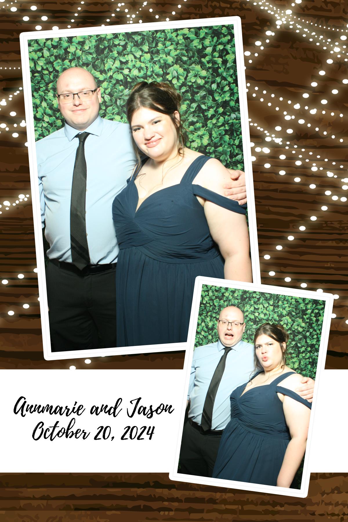 Annmarie & Jason | View more photos from the event at gallery.photoboothcincy.com/u/PhotoBoothCincy/Annmarie-Jason