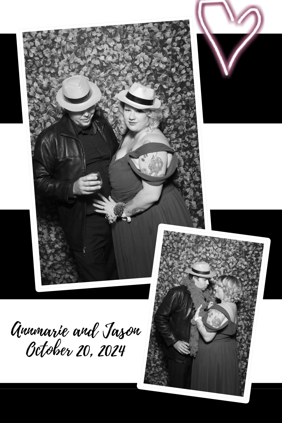 Annmarie & Jason | View more photos from the event at gallery.photoboothcincy.com/u/PhotoBoothCincy/Annmarie-Jason