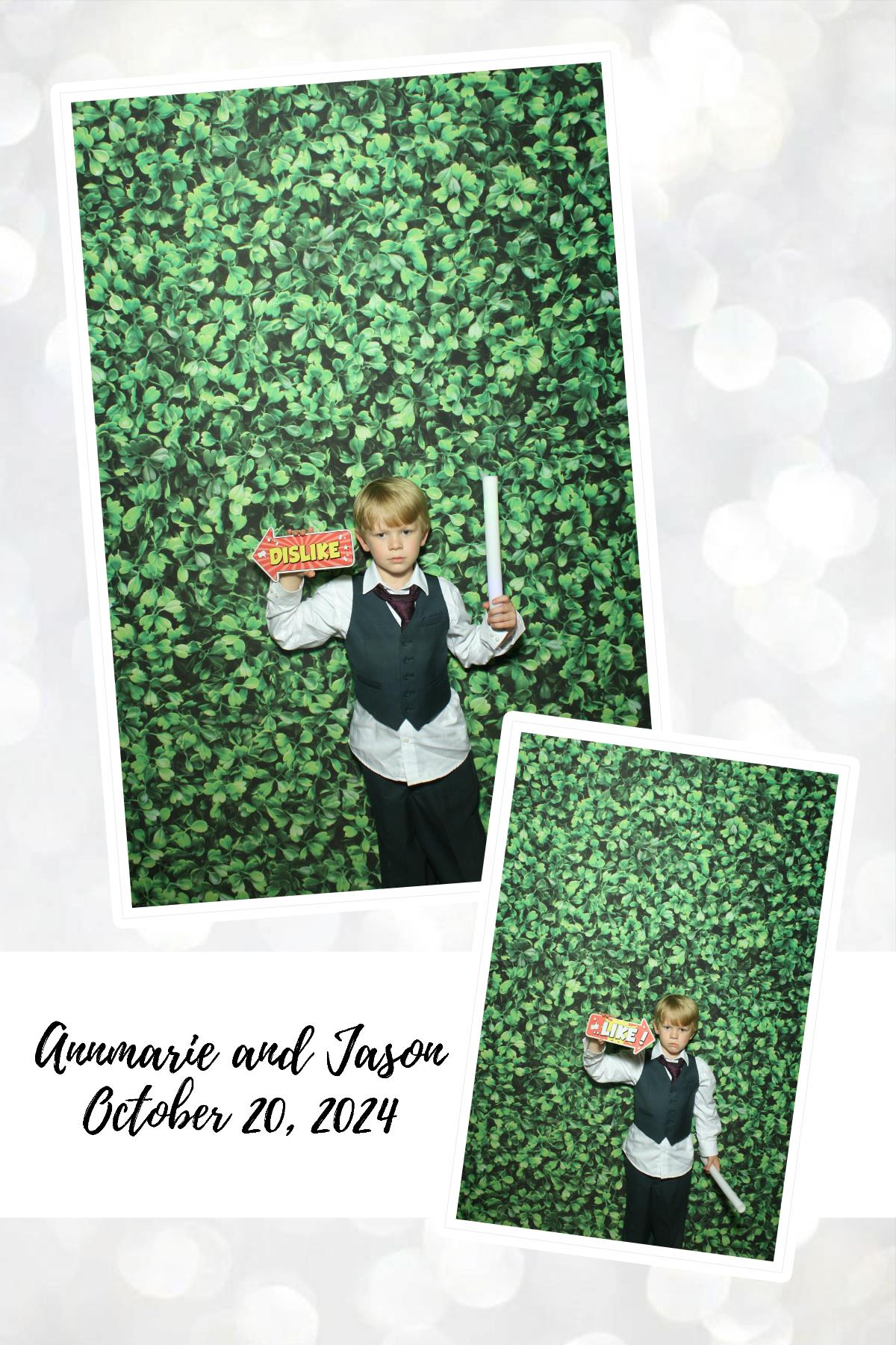 Annmarie & Jason | View more photos from the event at gallery.photoboothcincy.com/u/PhotoBoothCincy/Annmarie-Jason