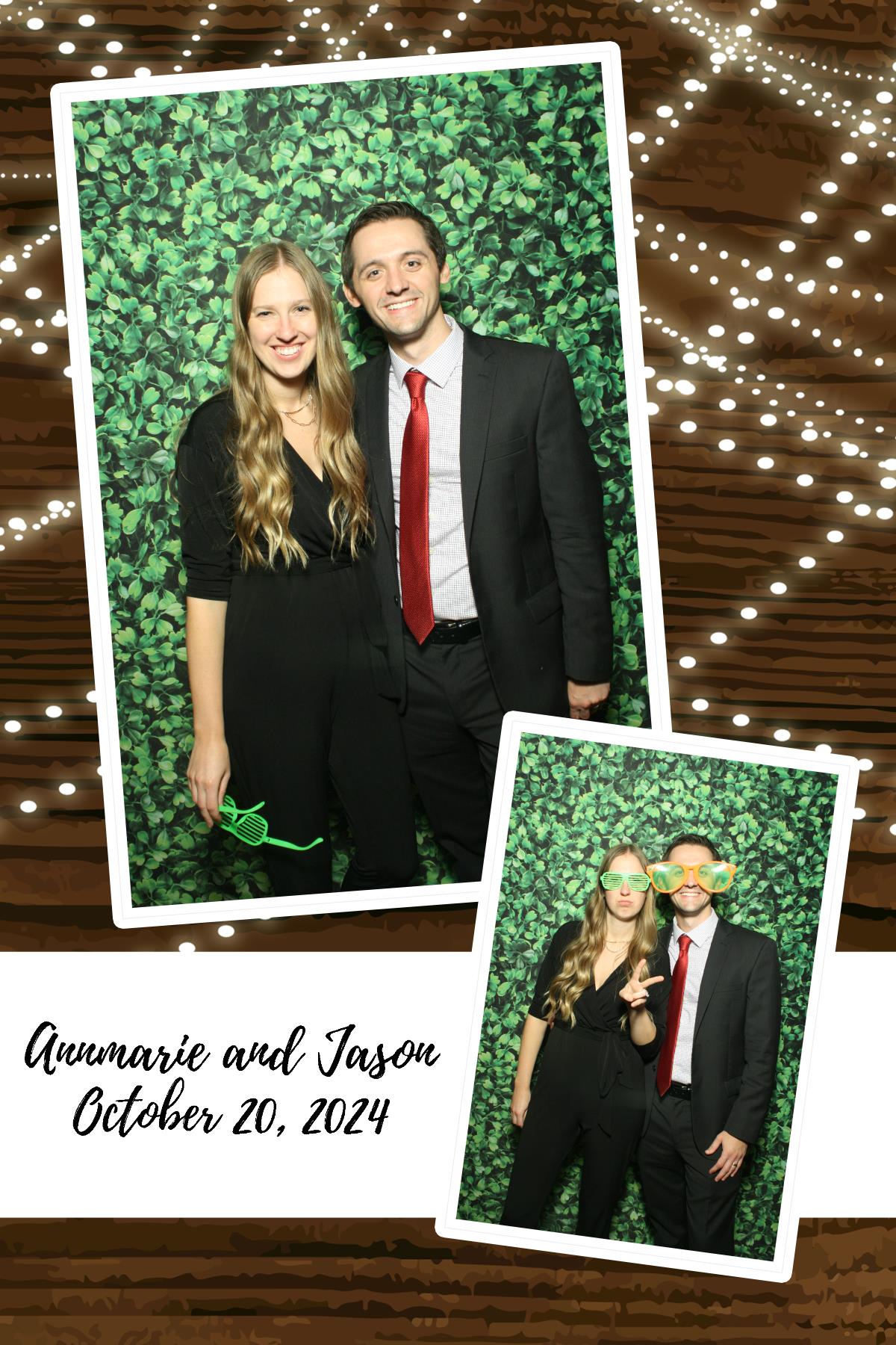 Annmarie & Jason | View more photos from the event at gallery.photoboothcincy.com/u/PhotoBoothCincy/Annmarie-Jason