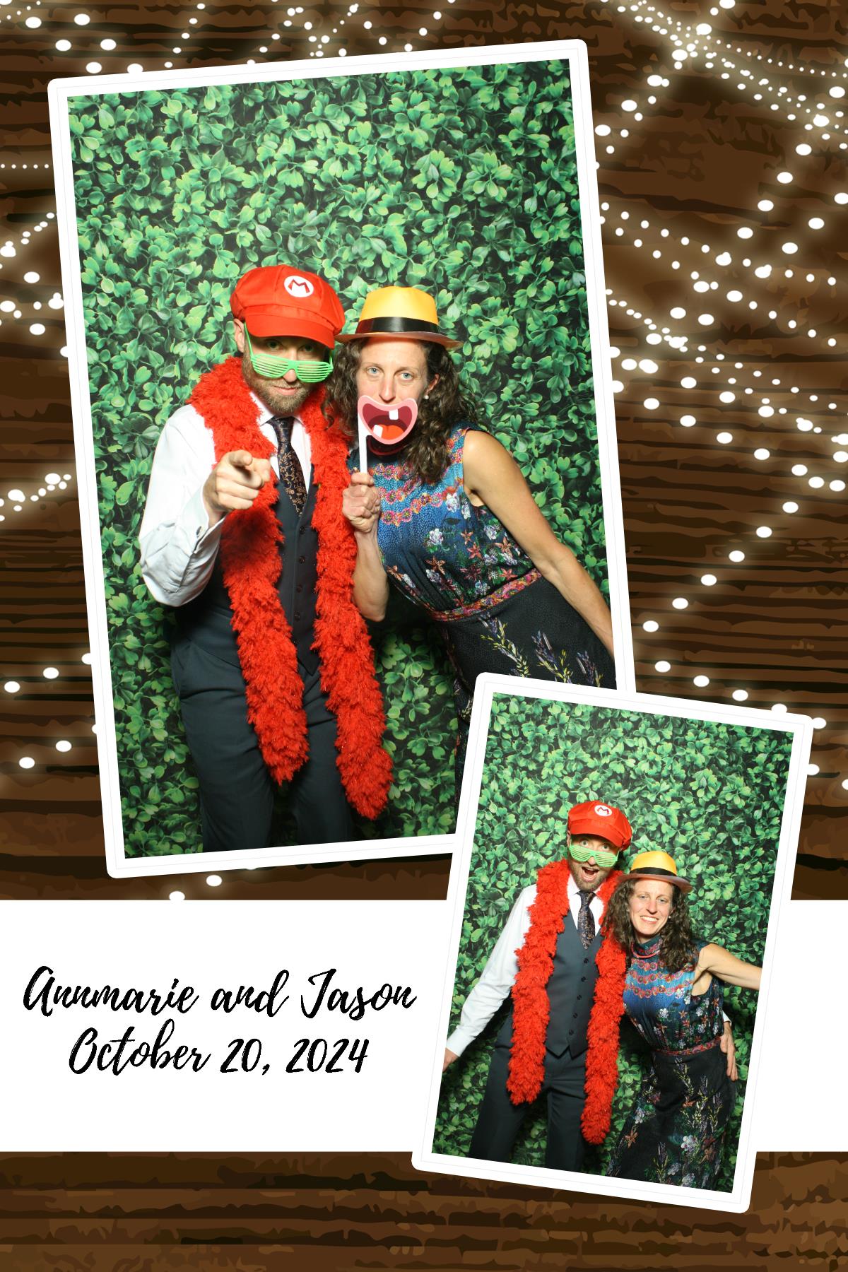Annmarie & Jason | View more photos from the event at gallery.photoboothcincy.com/u/PhotoBoothCincy/Annmarie-Jason