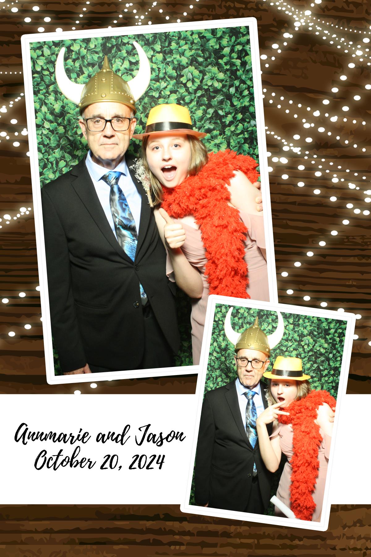 Annmarie & Jason | View more photos from the event at gallery.photoboothcincy.com/u/PhotoBoothCincy/Annmarie-Jason