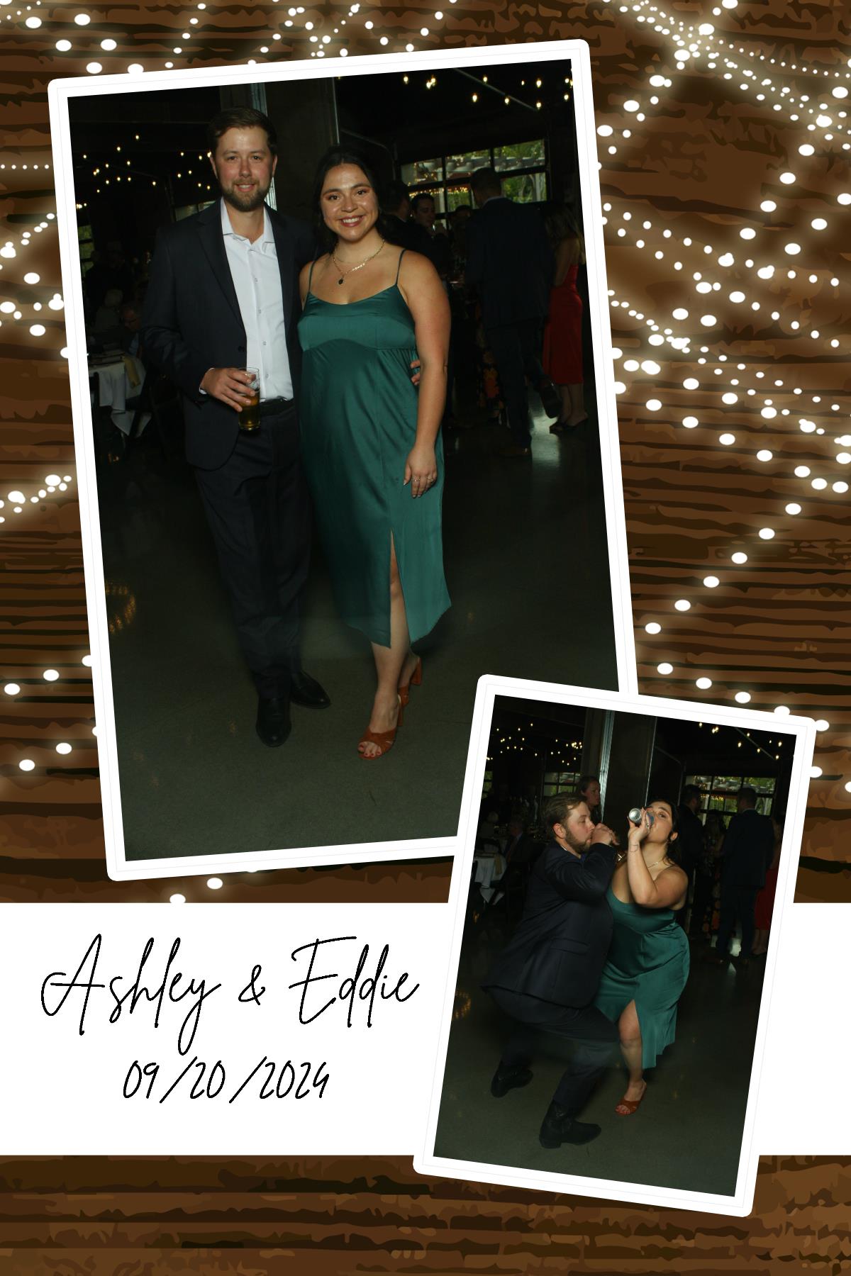 Ashley & Eddie | View more photos from the event at gallery.photoboothcincy.com/u/PhotoBoothCincy/Ashley-Eddie
