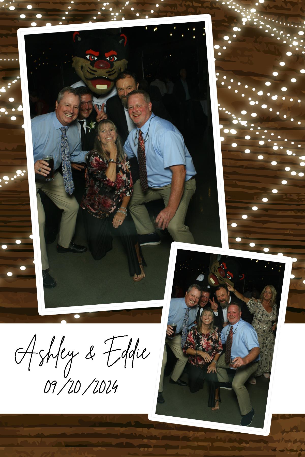 Ashley & Eddie | View more photos from the event at gallery.photoboothcincy.com/u/PhotoBoothCincy/Ashley-Eddie