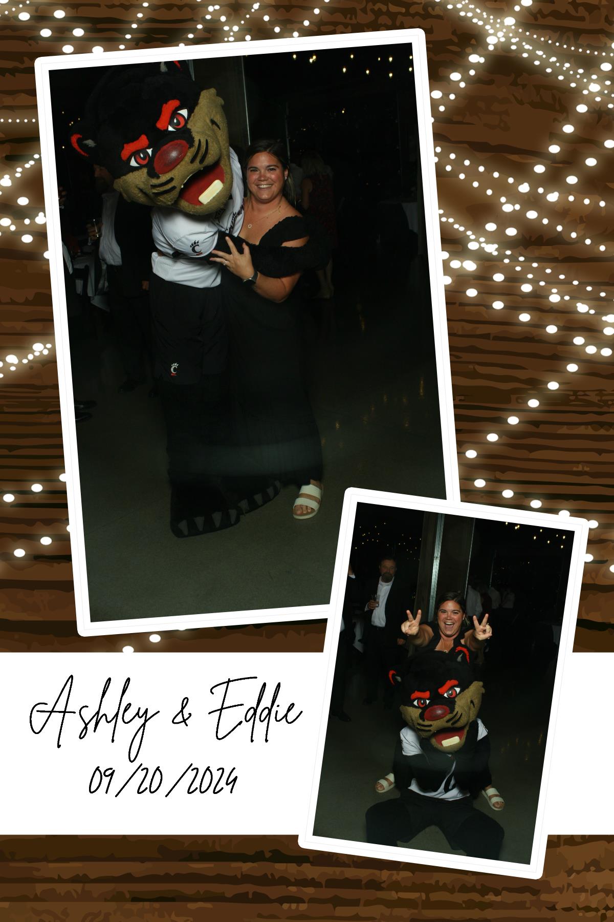 Ashley & Eddie | View more photos from the event at gallery.photoboothcincy.com/u/PhotoBoothCincy/Ashley-Eddie
