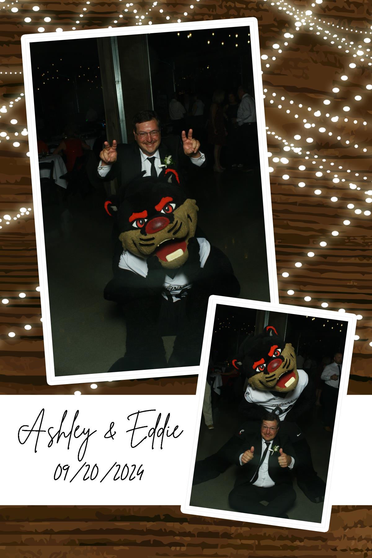 Ashley & Eddie | View more photos from the event at gallery.photoboothcincy.com/u/PhotoBoothCincy/Ashley-Eddie