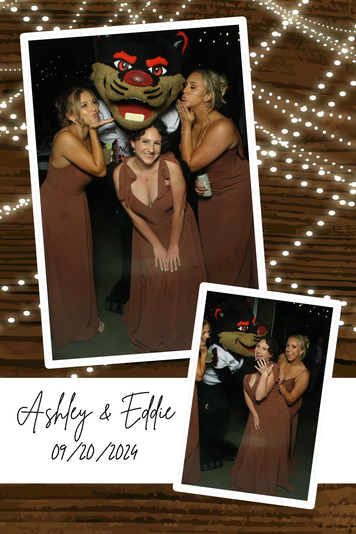 Ashley & Eddie | View more photos from the event at gallery.photoboothcincy.com/u/PhotoBoothCincy/Ashley-Eddie