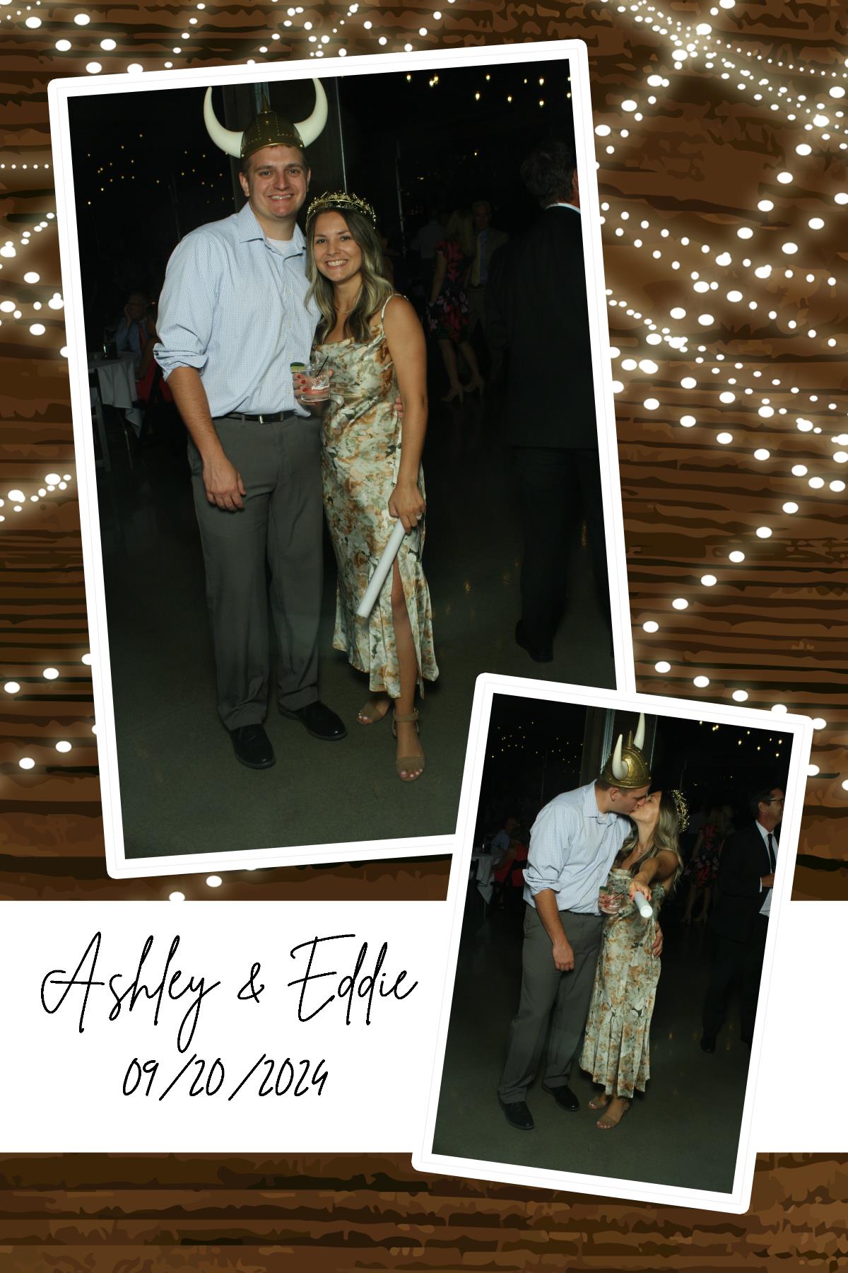 Ashley & Eddie | View more photos from the event at gallery.photoboothcincy.com/u/PhotoBoothCincy/Ashley-Eddie