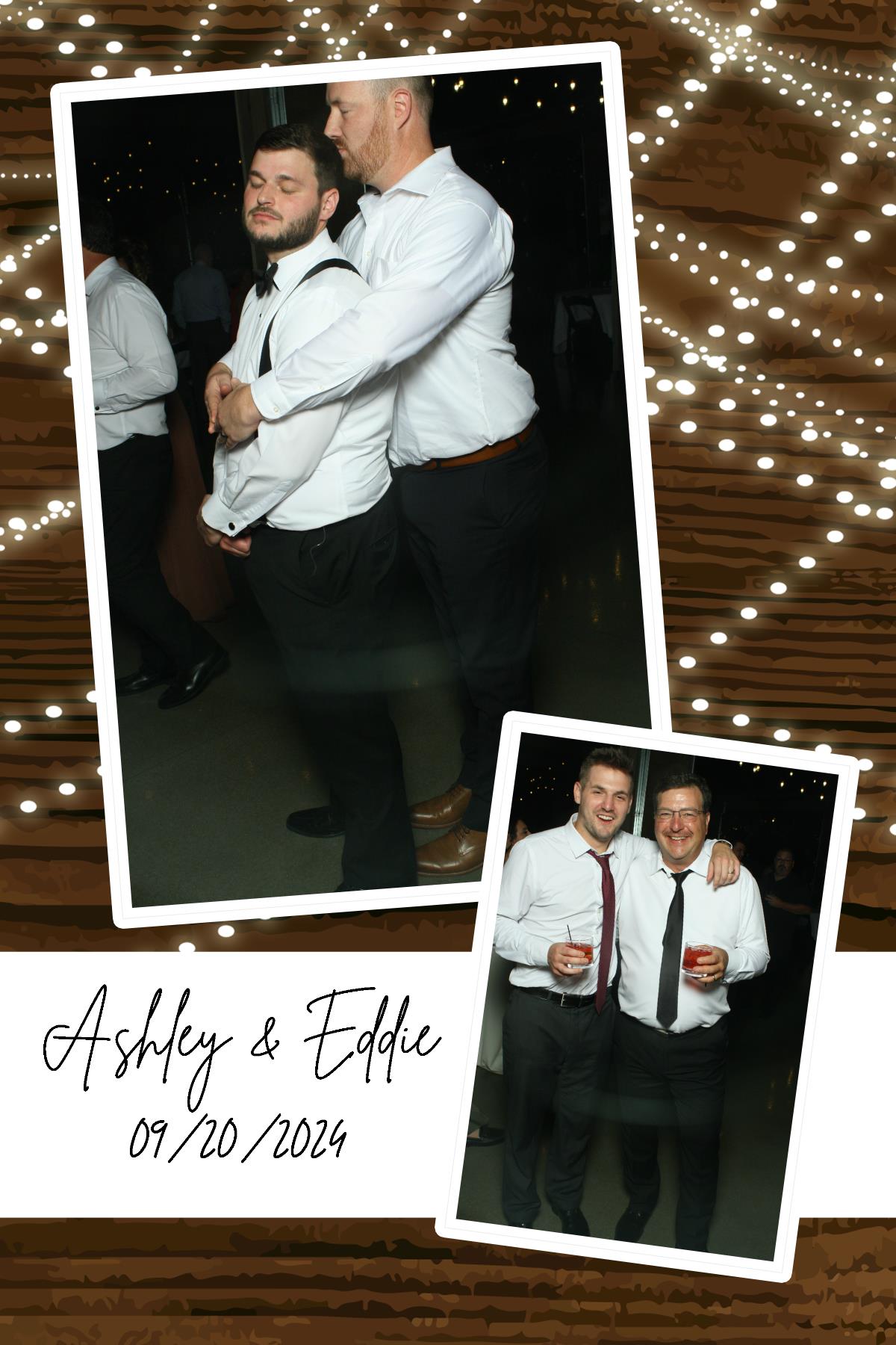Ashley & Eddie | View more photos from the event at gallery.photoboothcincy.com/u/PhotoBoothCincy/Ashley-Eddie