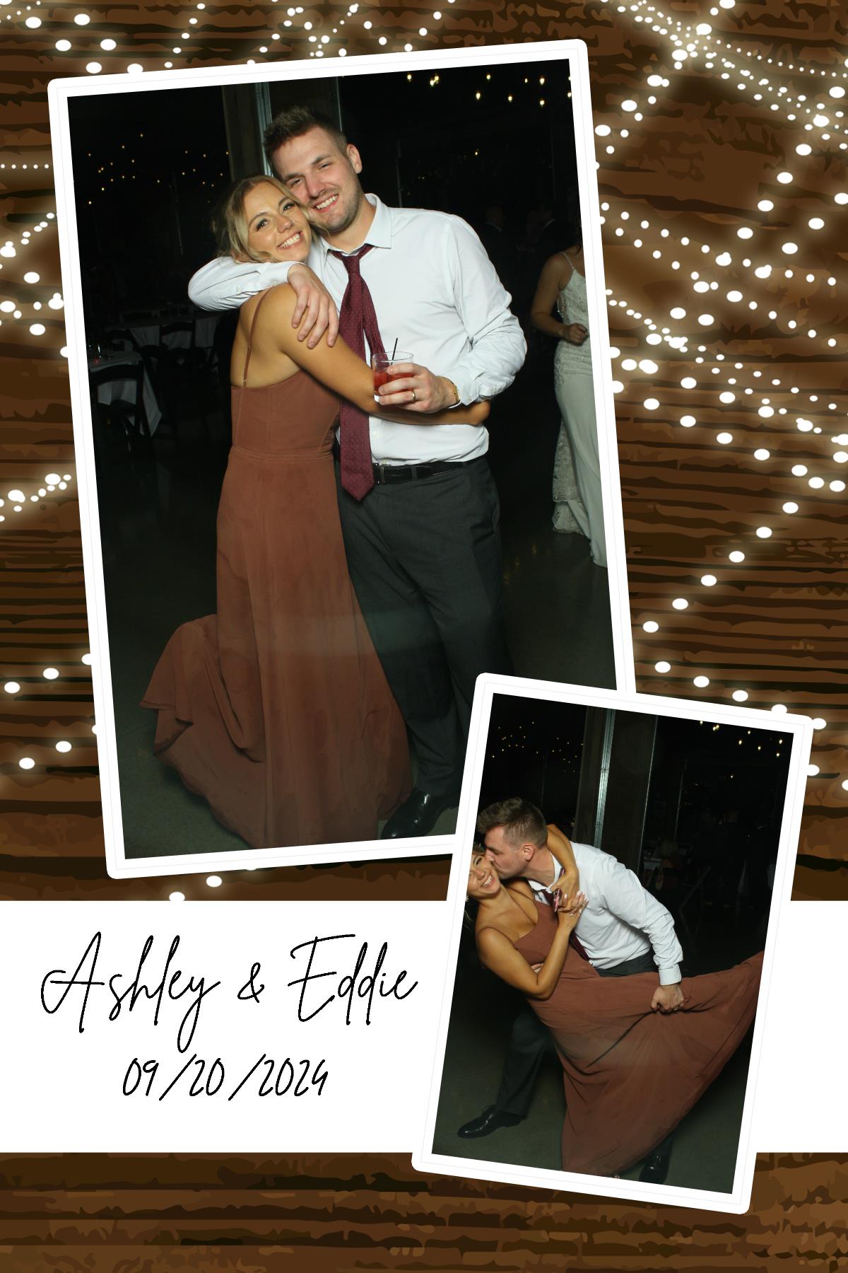 Ashley & Eddie | View more photos from the event at gallery.photoboothcincy.com/u/PhotoBoothCincy/Ashley-Eddie