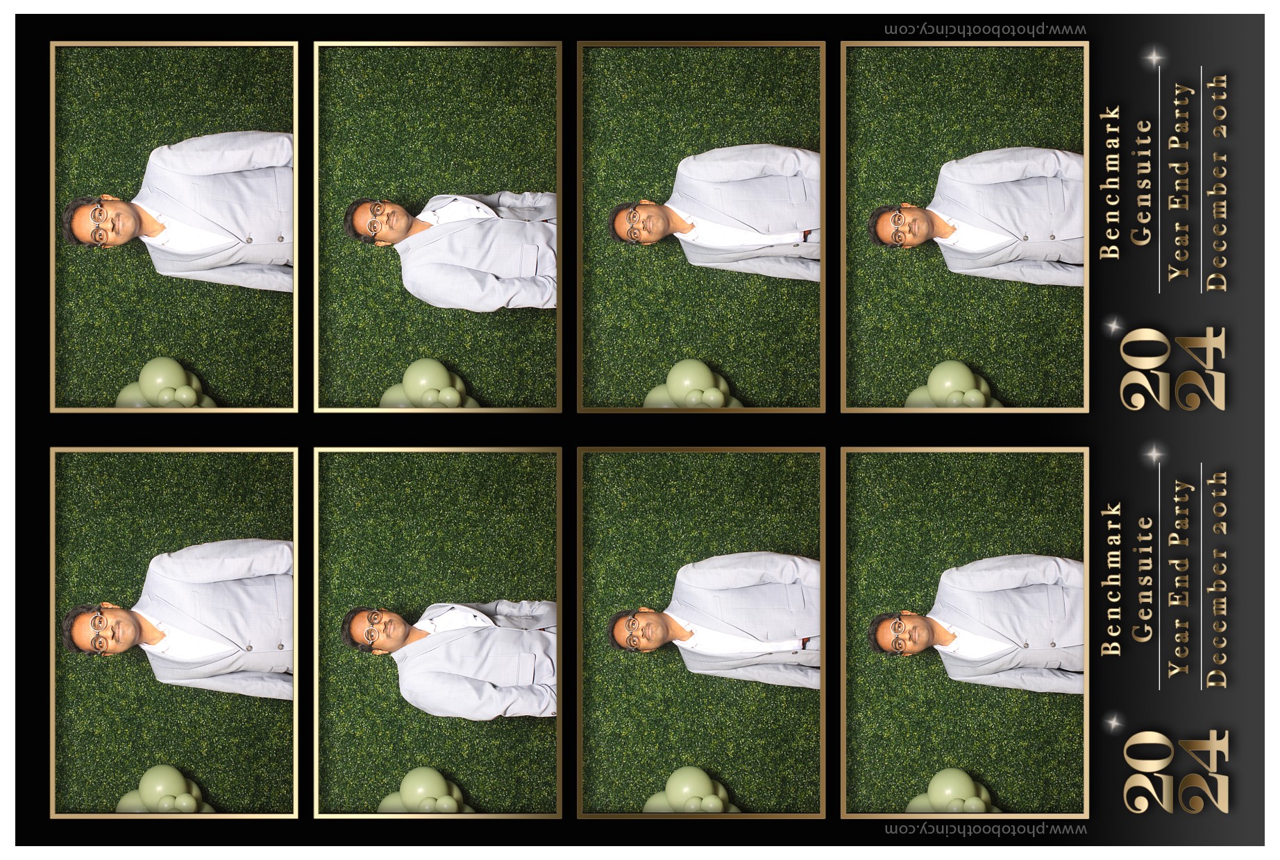 Benchmark Gensuite Year End Party 2024 | View more photos from the event at gallery.photoboothcincy.com/u/PhotoBoothCincy/Benchmark-Gensuite-Year-End-Party-2024
