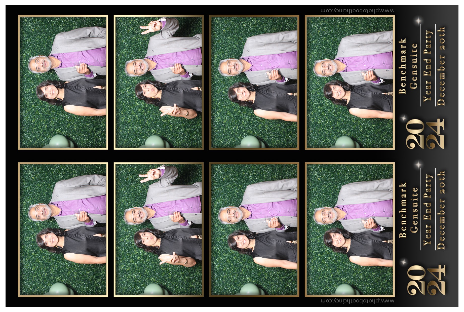 Benchmark Gensuite Year End Party 2024 | View more photos from the event at gallery.photoboothcincy.com/u/PhotoBoothCincy/Benchmark-Gensuite-Year-End-Party-2024