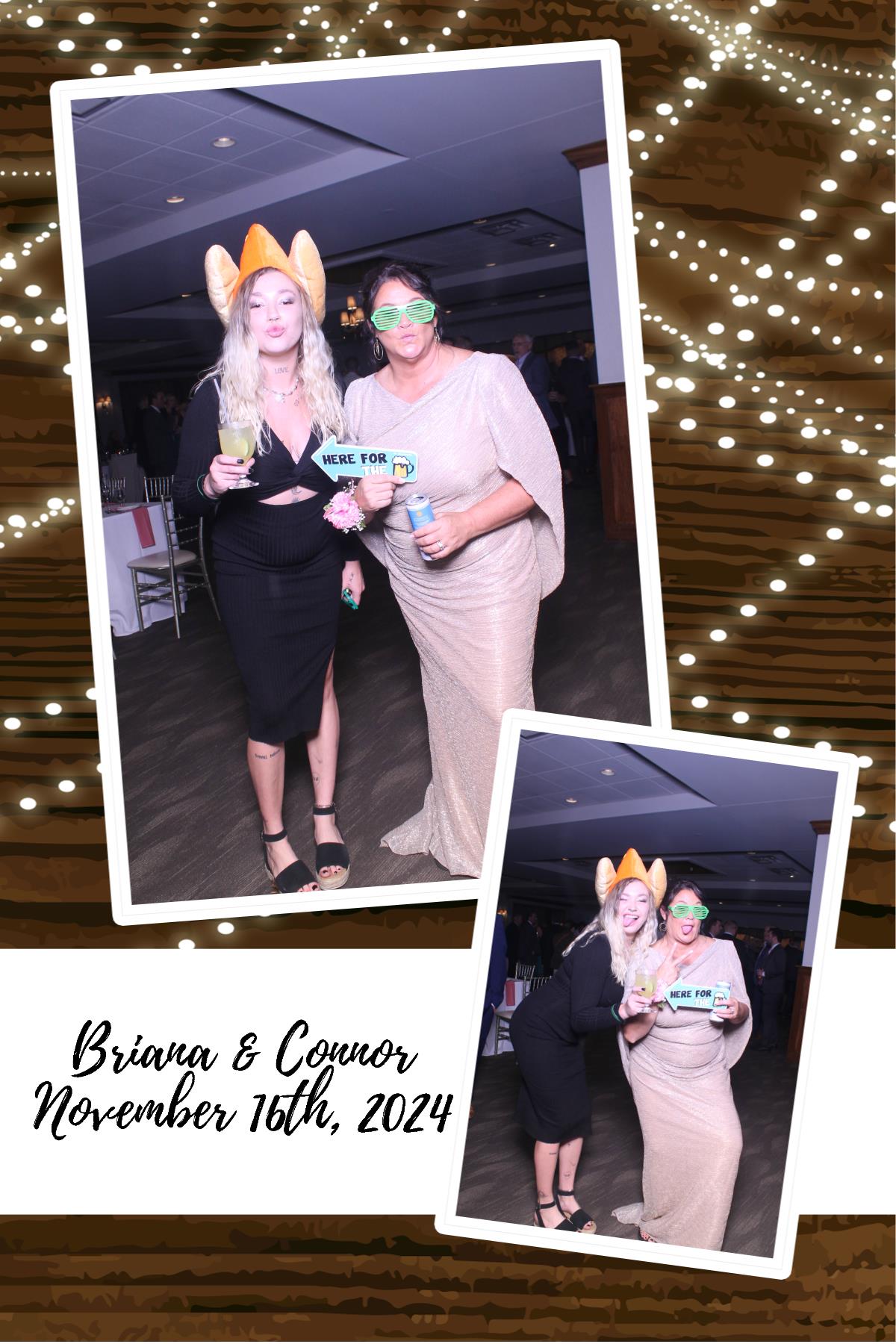 Briana Looney Reception  | View more photos from the event at gallery.photoboothcincy.com/u/PhotoBoothCincy/Briana-Looney-Reception