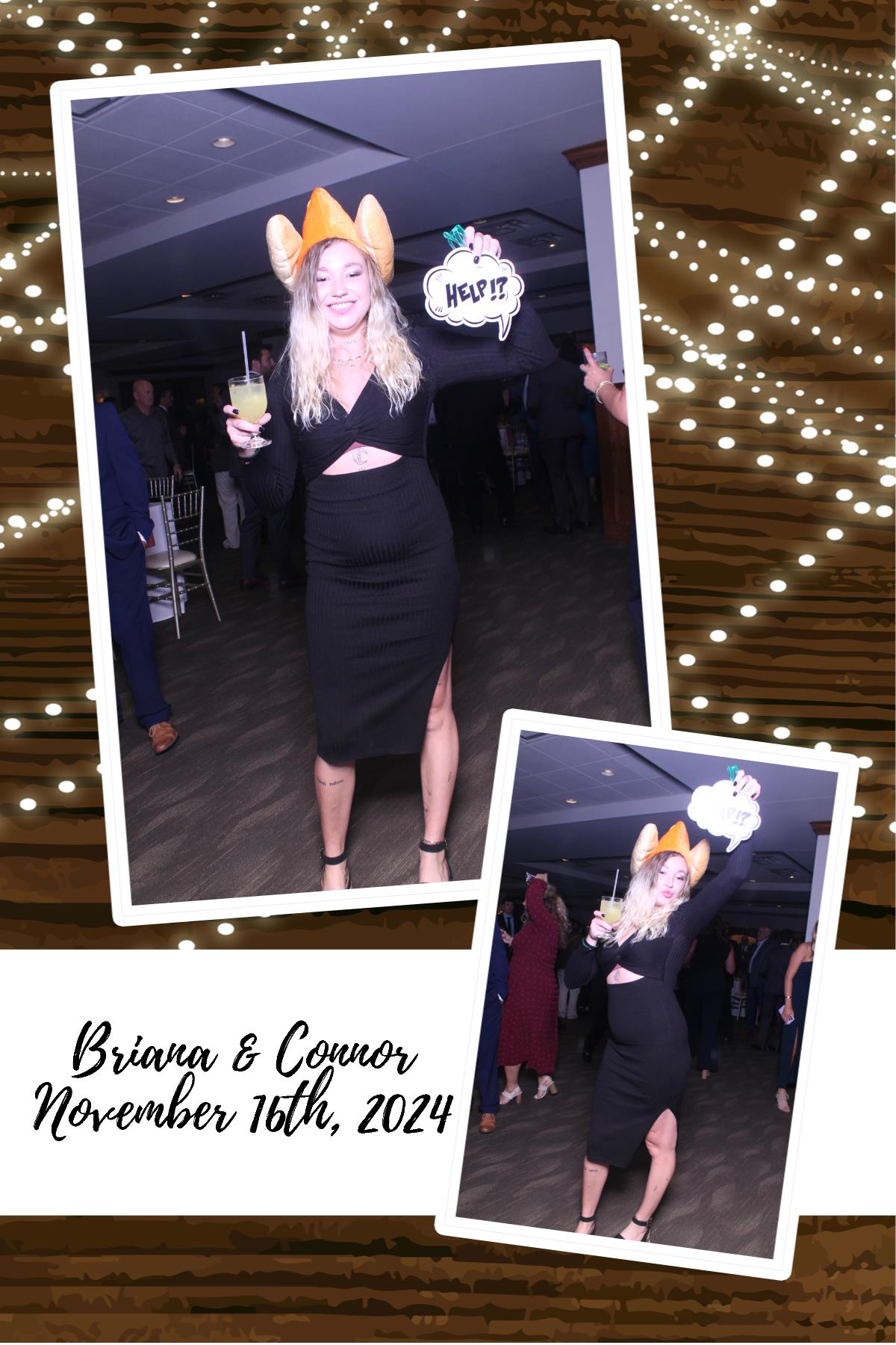 Briana Looney Reception  | View more photos from the event at gallery.photoboothcincy.com/u/PhotoBoothCincy/Briana-Looney-Reception