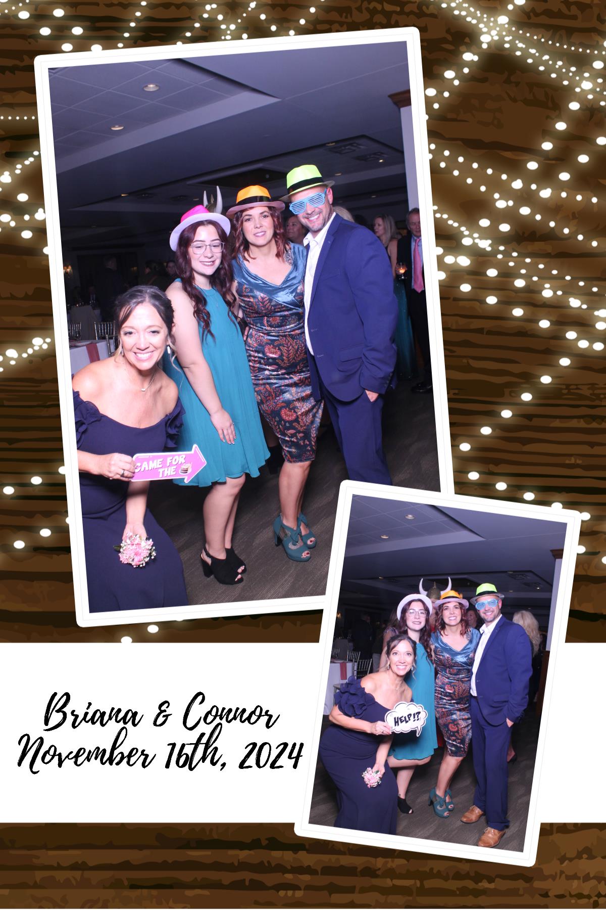 Briana Looney Reception  | View more photos from the event at gallery.photoboothcincy.com/u/PhotoBoothCincy/Briana-Looney-Reception
