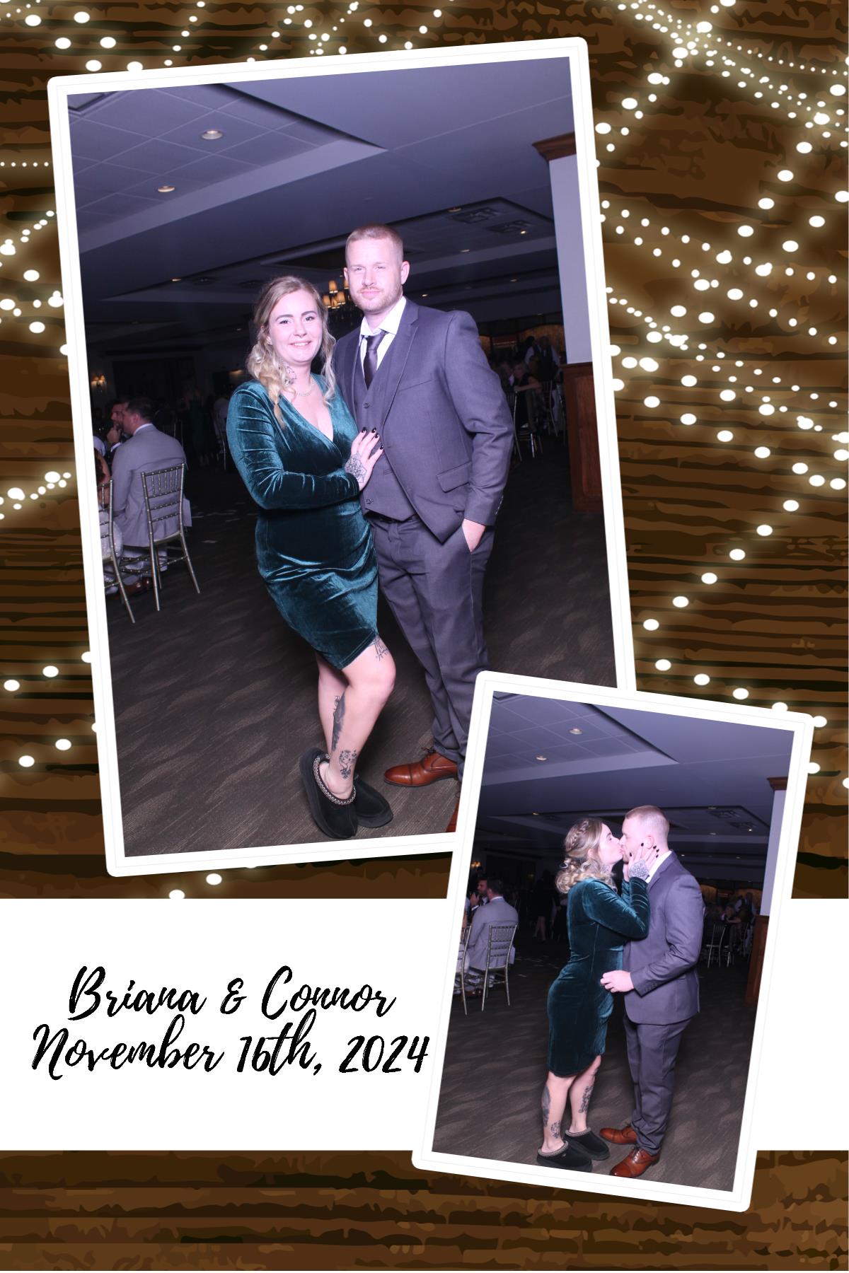 Briana Looney Reception  | View more photos from the event at gallery.photoboothcincy.com/u/PhotoBoothCincy/Briana-Looney-Reception