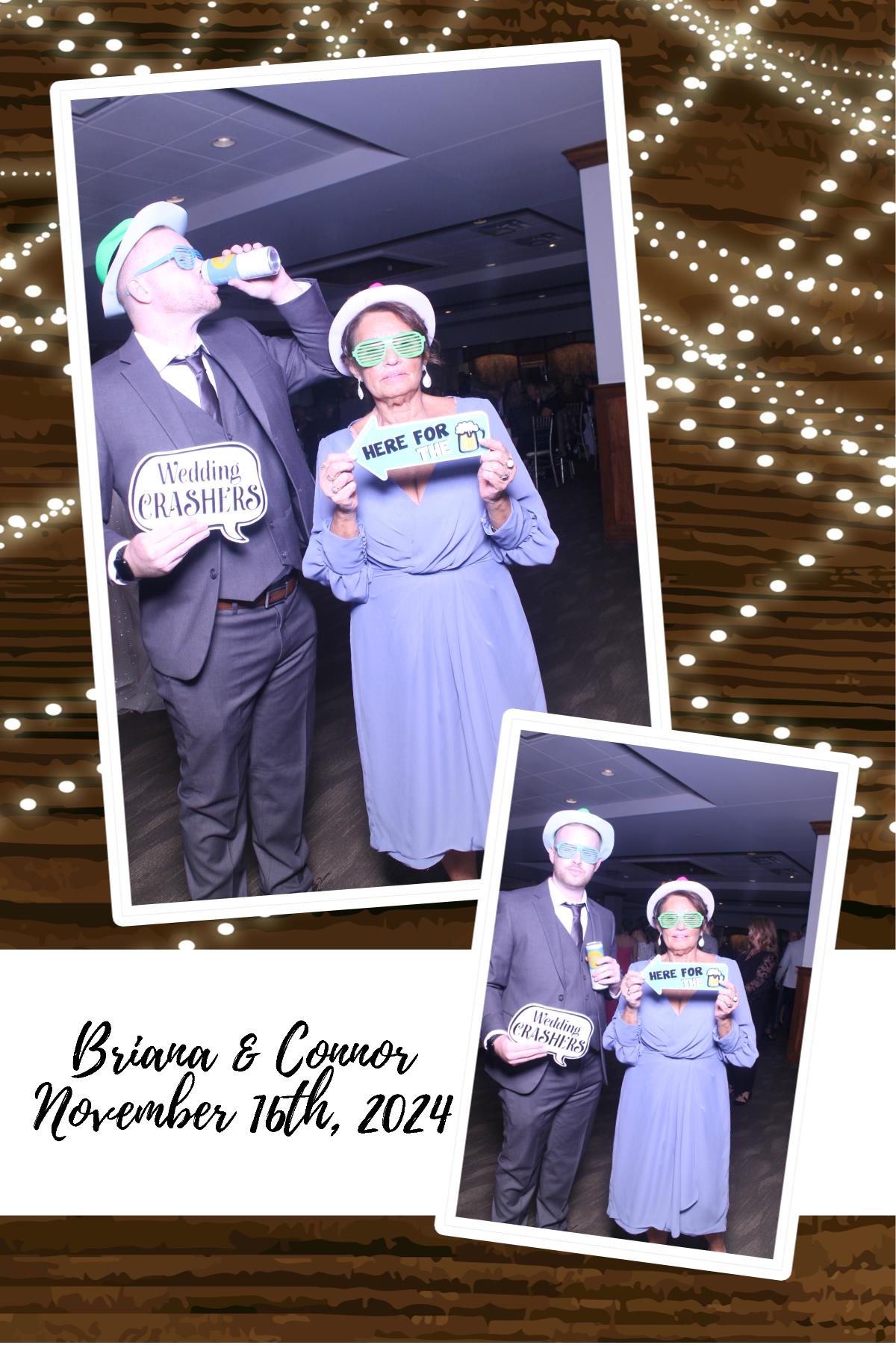 Briana Looney Reception  | View more photos from the event at gallery.photoboothcincy.com/u/PhotoBoothCincy/Briana-Looney-Reception