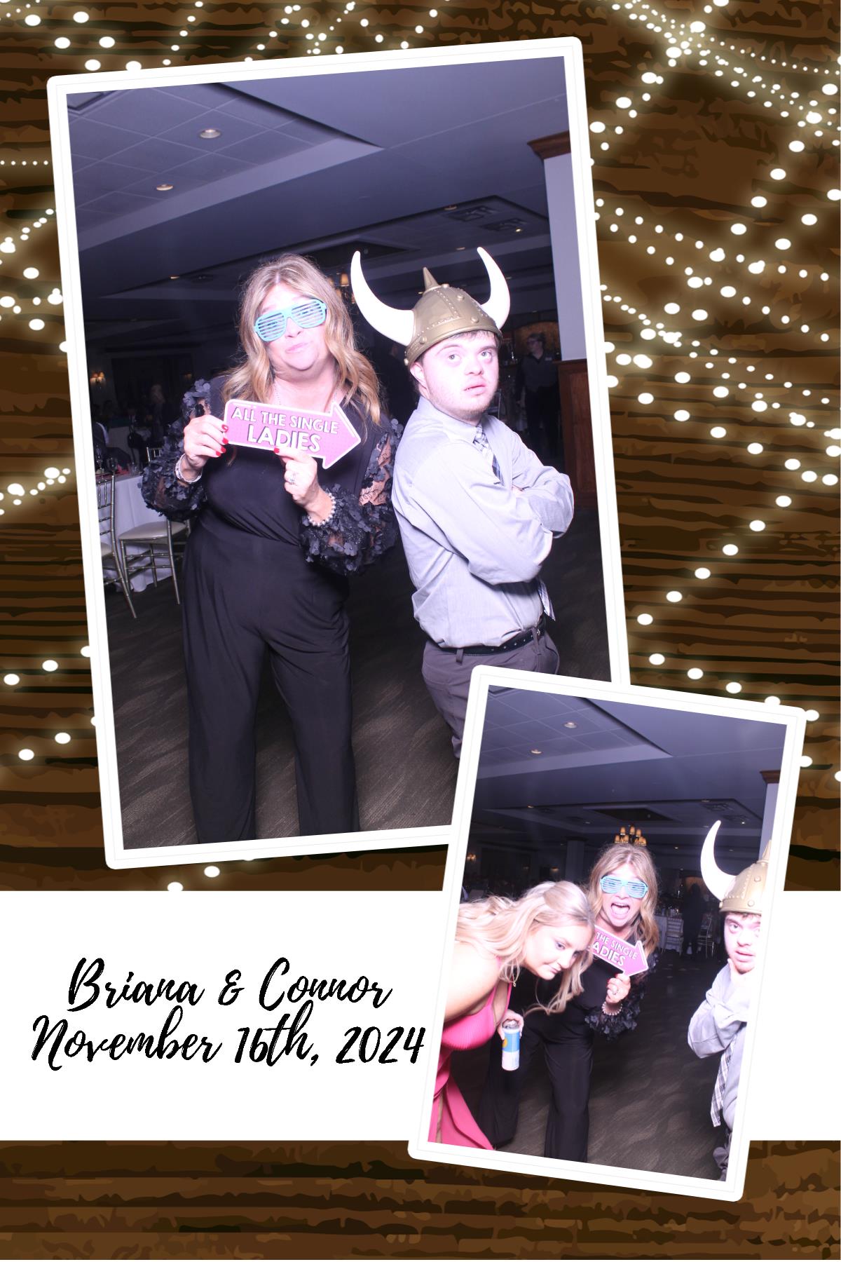 Briana Looney Reception  | View more photos from the event at gallery.photoboothcincy.com/u/PhotoBoothCincy/Briana-Looney-Reception