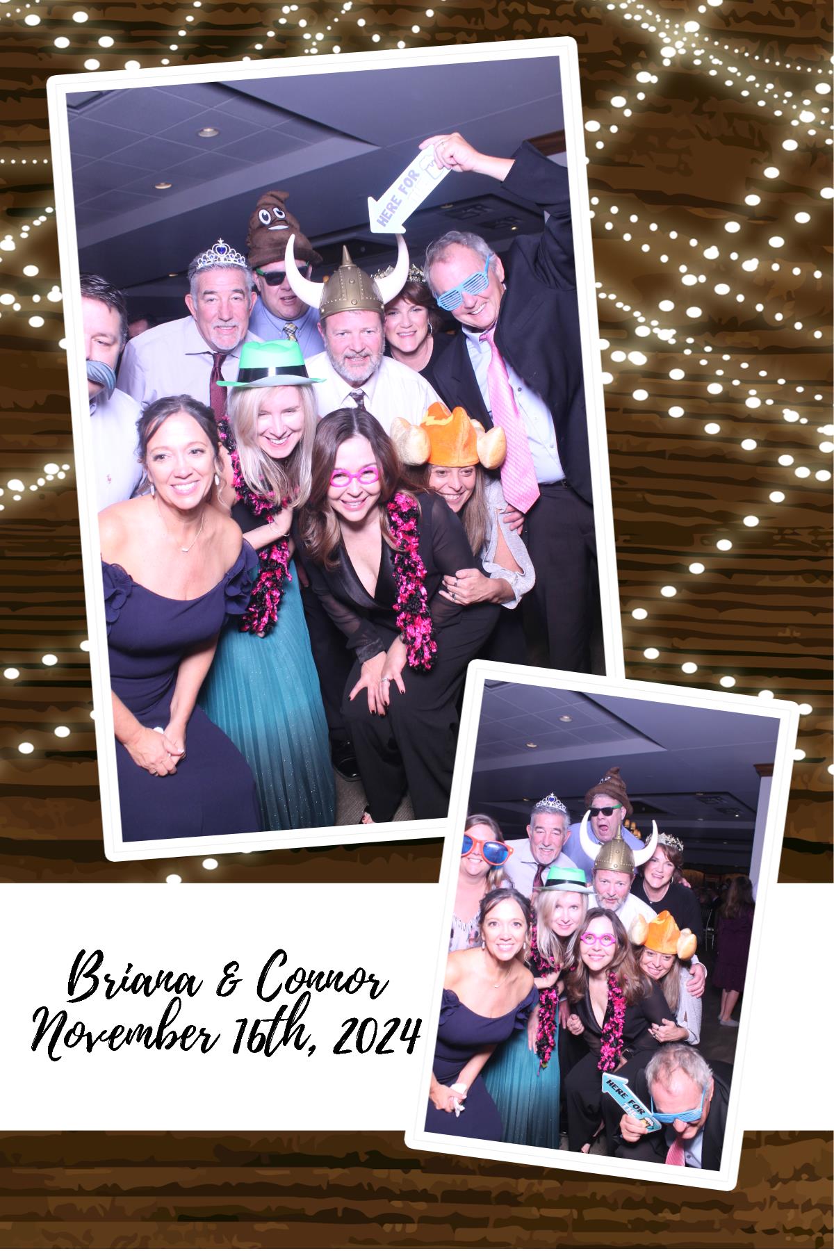 Briana Looney Reception  | View more photos from the event at gallery.photoboothcincy.com/u/PhotoBoothCincy/Briana-Looney-Reception
