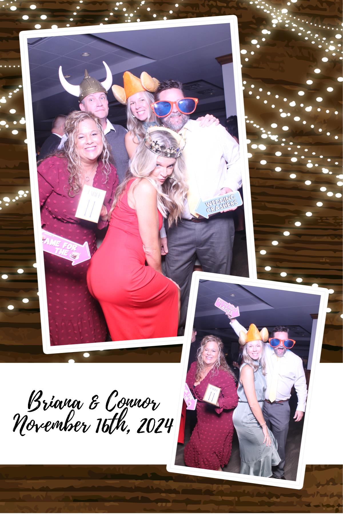 Briana Looney Reception  | View more photos from the event at gallery.photoboothcincy.com/u/PhotoBoothCincy/Briana-Looney-Reception