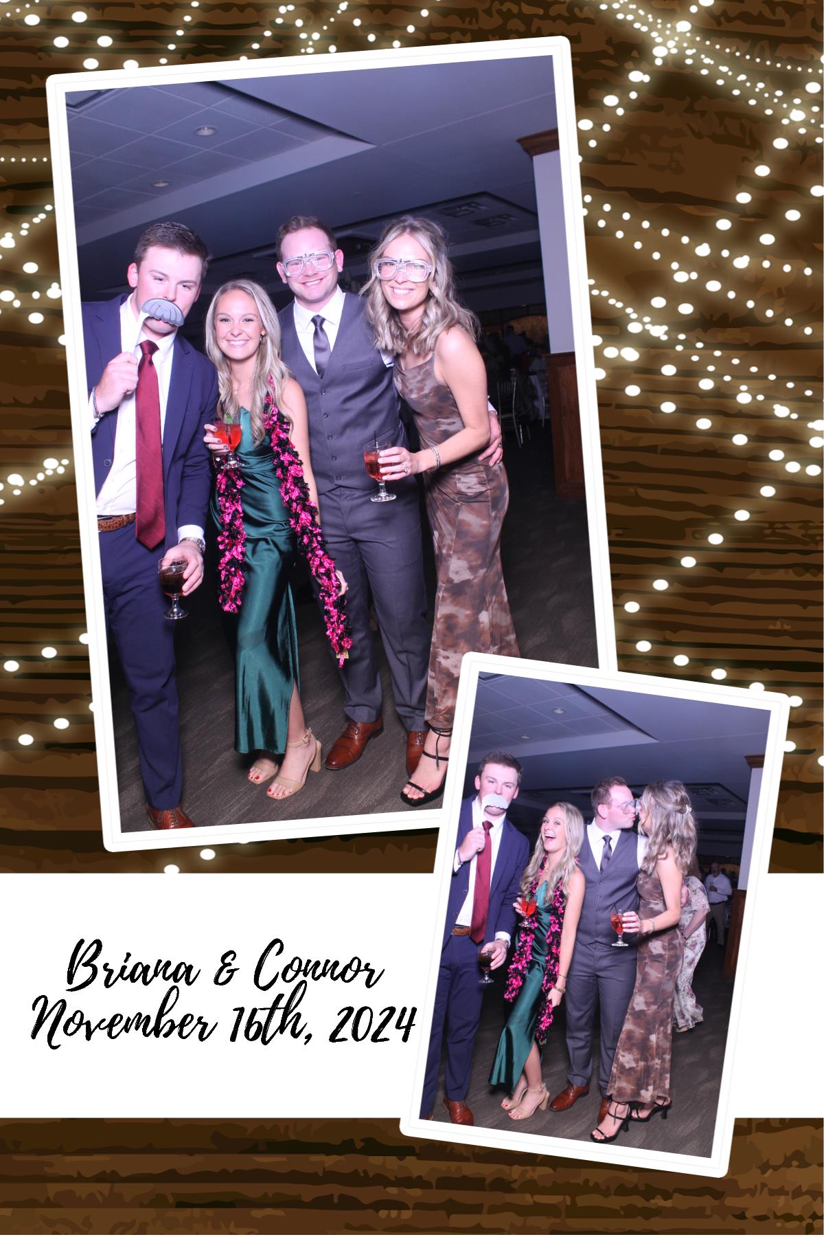 Briana Looney Reception  | View more photos from the event at gallery.photoboothcincy.com/u/PhotoBoothCincy/Briana-Looney-Reception