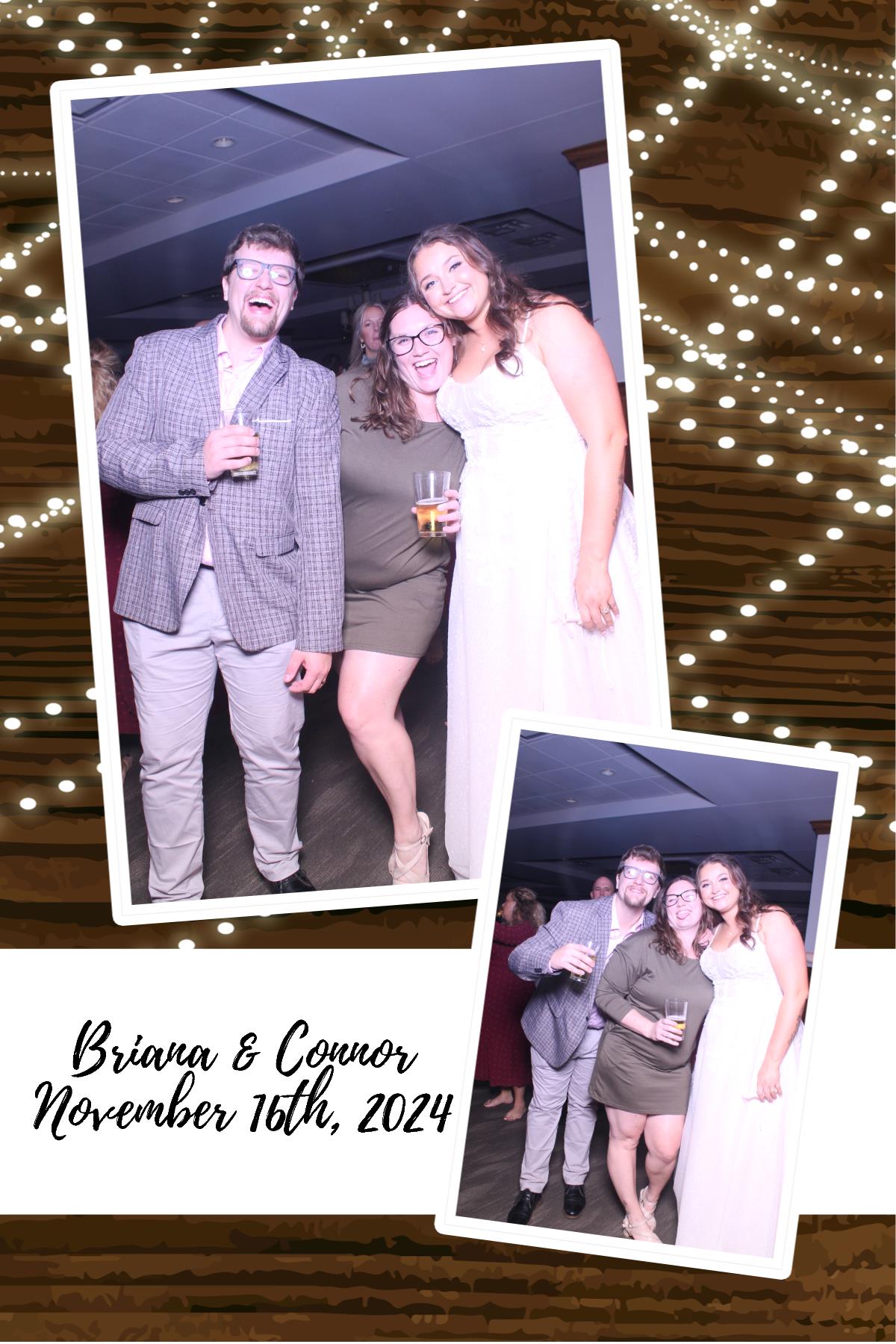 Briana Looney Reception  | View more photos from the event at gallery.photoboothcincy.com/u/PhotoBoothCincy/Briana-Looney-Reception