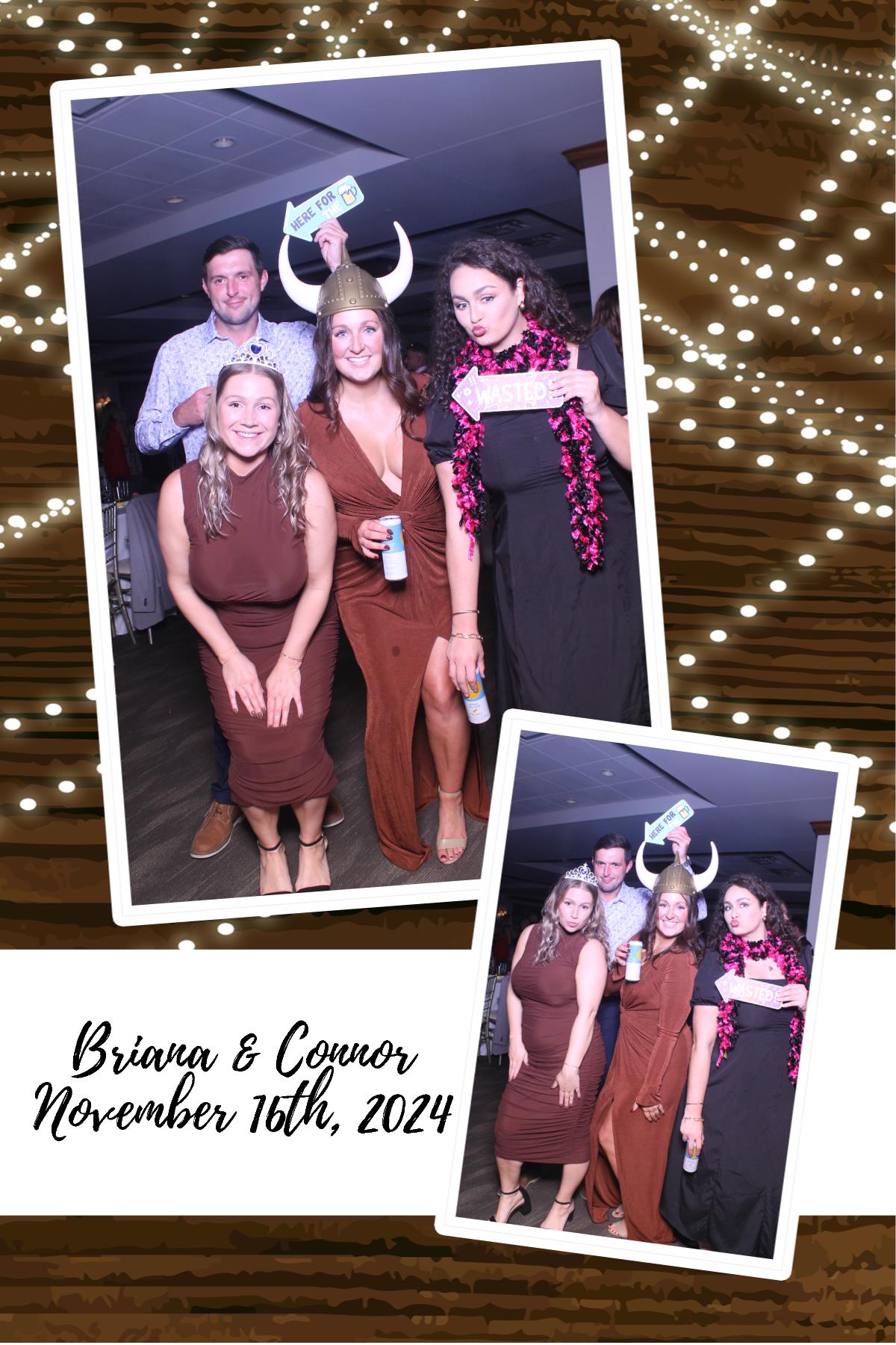 Briana Looney Reception  | View more photos from the event at gallery.photoboothcincy.com/u/PhotoBoothCincy/Briana-Looney-Reception