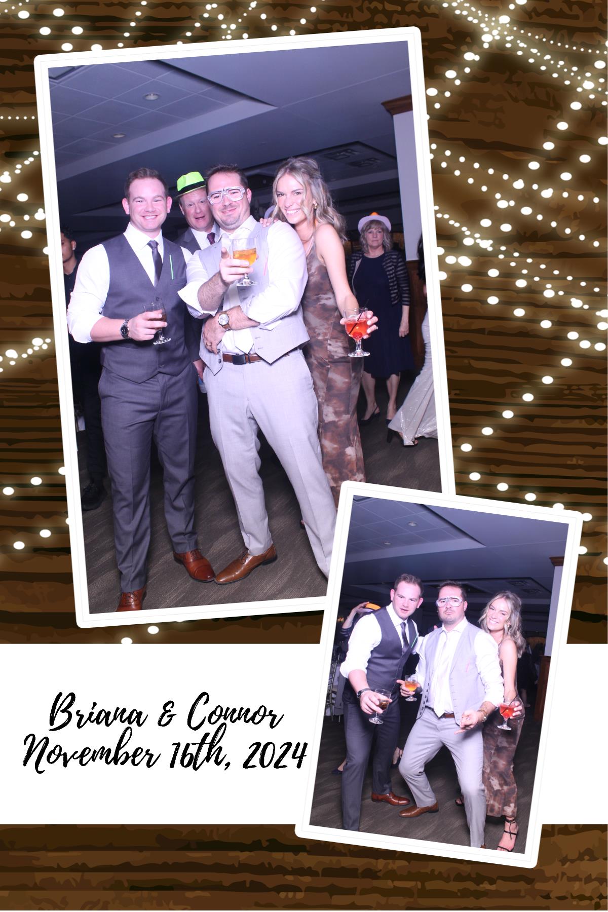 Briana Looney Reception  | View more photos from the event at gallery.photoboothcincy.com/u/PhotoBoothCincy/Briana-Looney-Reception