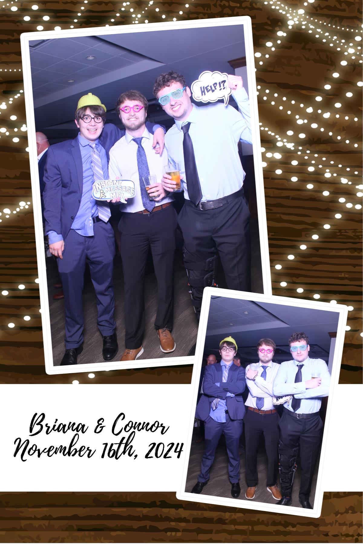 Briana Looney Reception  | View more photos from the event at gallery.photoboothcincy.com/u/PhotoBoothCincy/Briana-Looney-Reception
