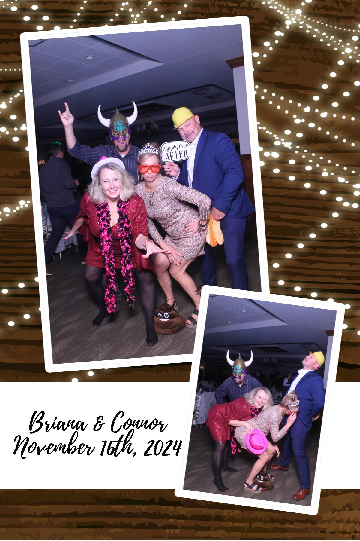 Briana Looney Reception  | View more photos from the event at gallery.photoboothcincy.com/u/PhotoBoothCincy/Briana-Looney-Reception