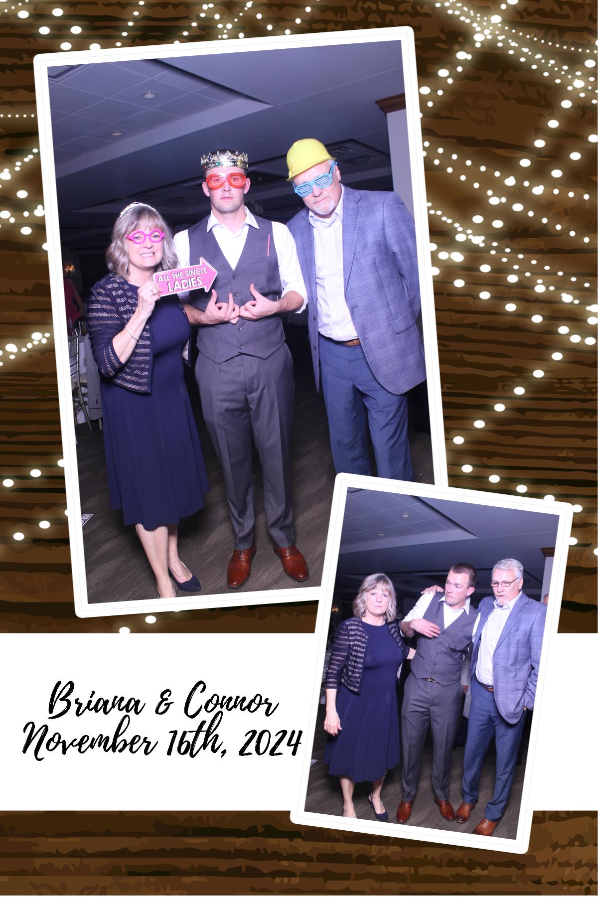 Briana Looney Reception  | View more photos from the event at gallery.photoboothcincy.com/u/PhotoBoothCincy/Briana-Looney-Reception