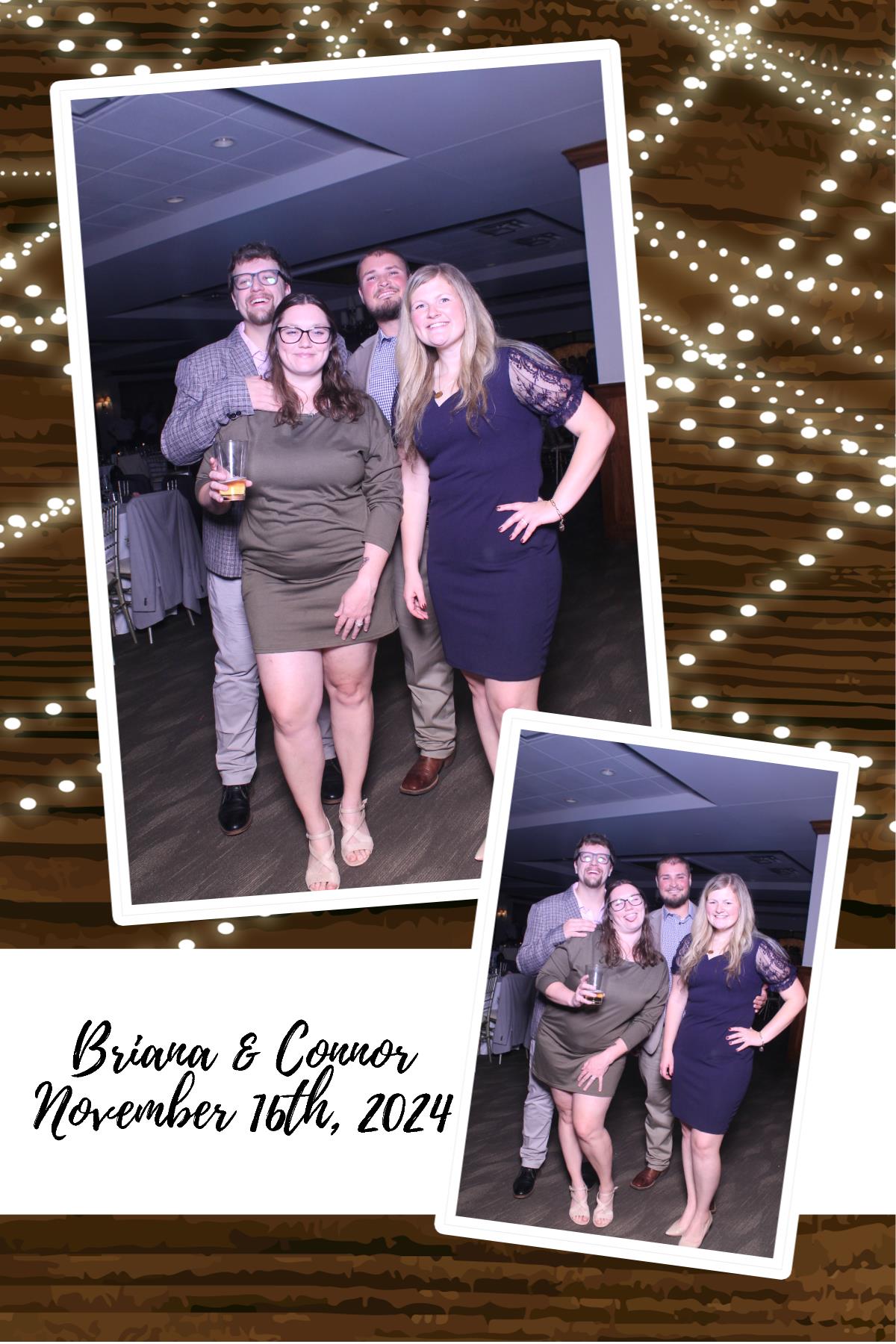 Briana Looney Reception  | View more photos from the event at gallery.photoboothcincy.com/u/PhotoBoothCincy/Briana-Looney-Reception