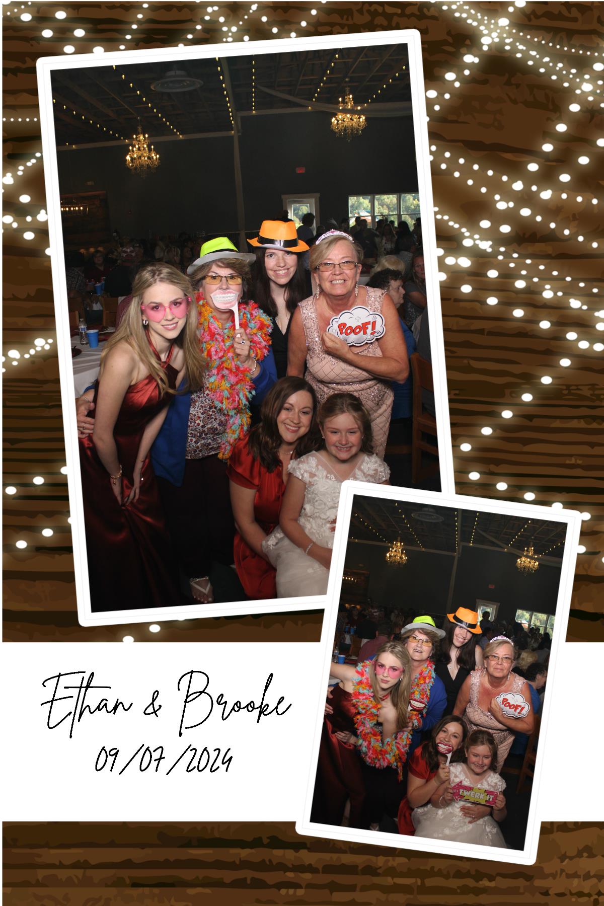Brooke & Ethan | View more photos from the event at gallery.photoboothcincy.com/u/PhotoBoothCincy/Brooke-Ethan