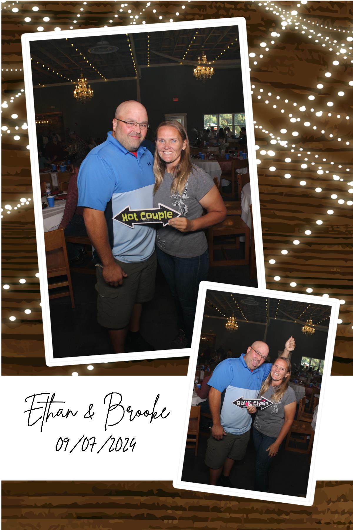 Brooke & Ethan | View more photos from the event at gallery.photoboothcincy.com/u/PhotoBoothCincy/Brooke-Ethan